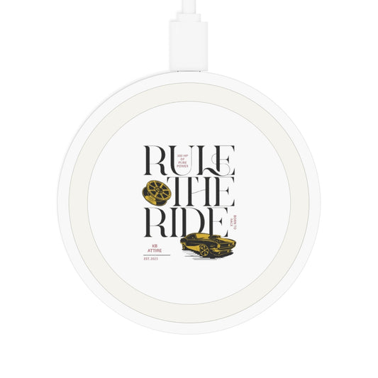KB Attire "Rule The Ride" Wireless Charging Pad