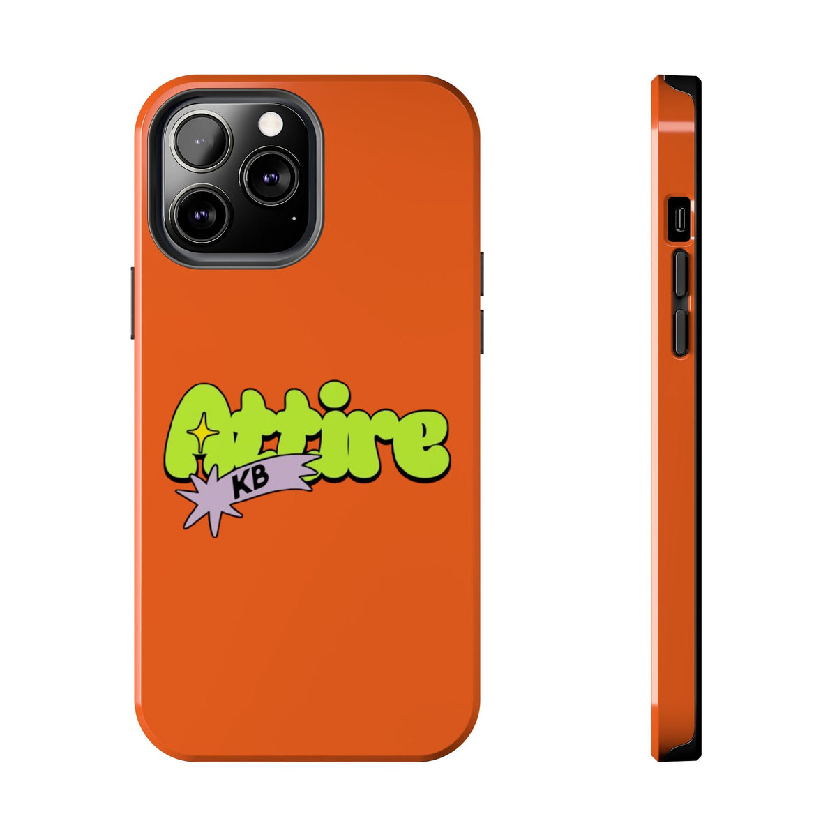 KB Attire Cartoon Phone Case (Orange)
