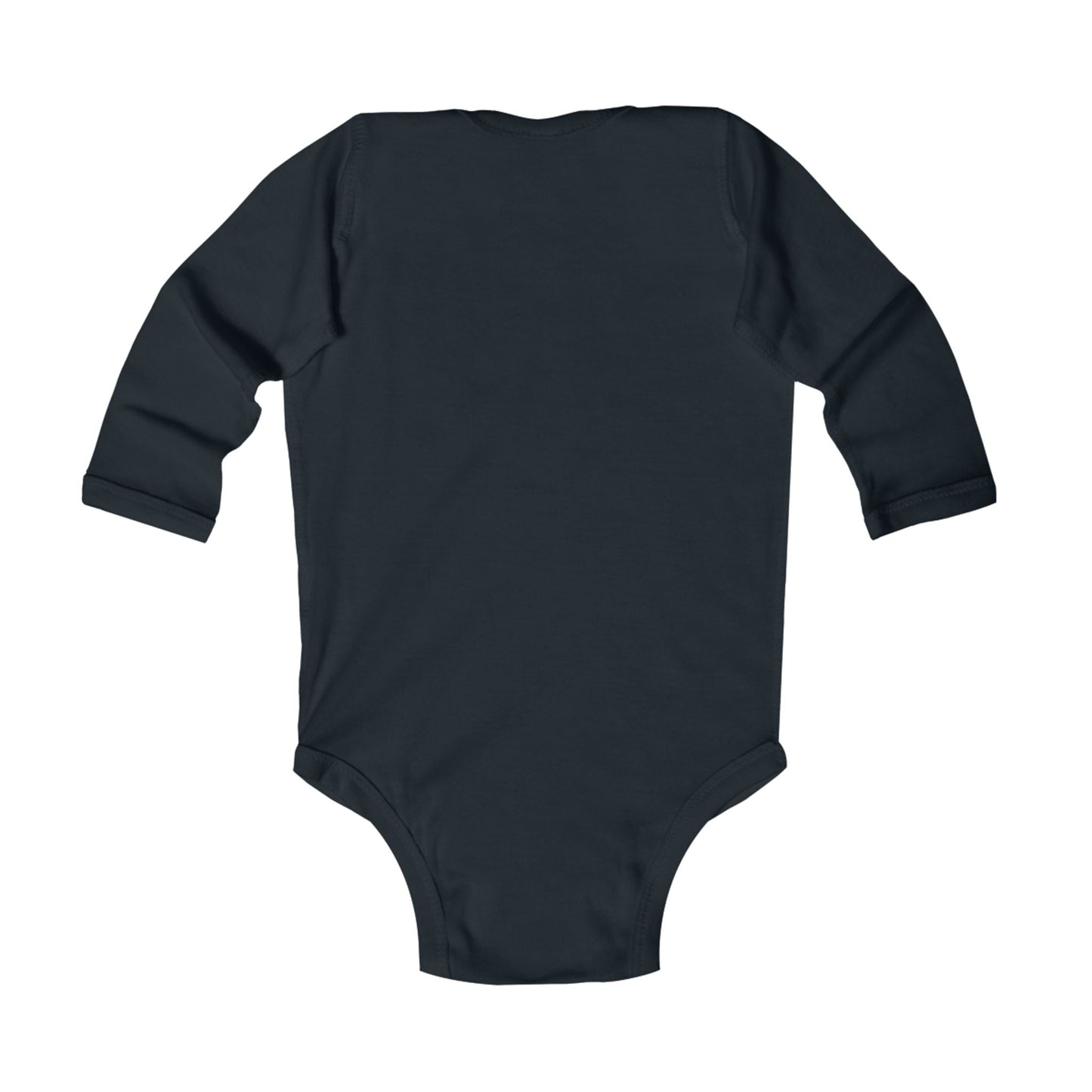 KB Attire Infant Long Sleeve Bodysuit With "Cartoon' Logo