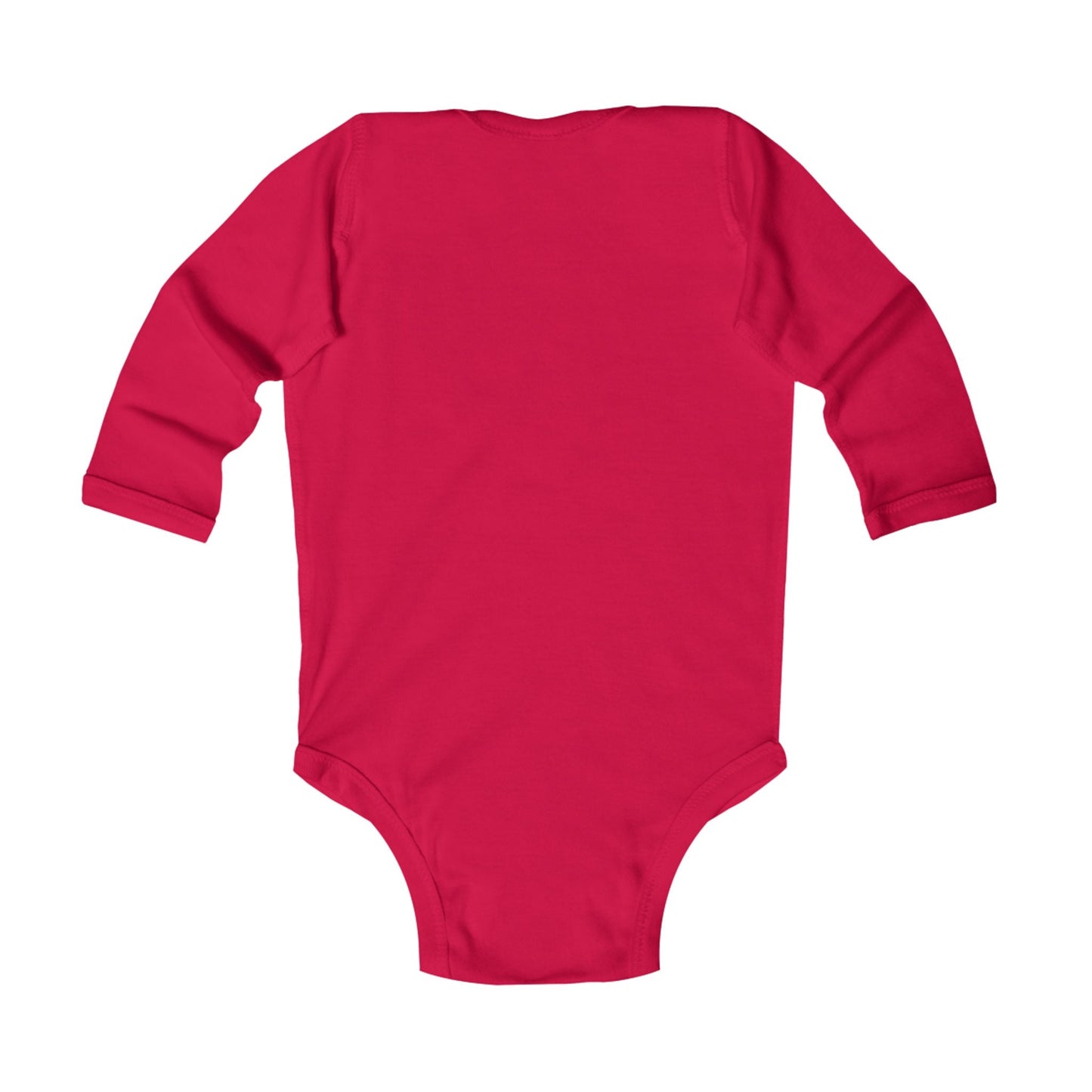 KB Attire Infant Long Sleeve Bodysuit With "Cartoon' Logo