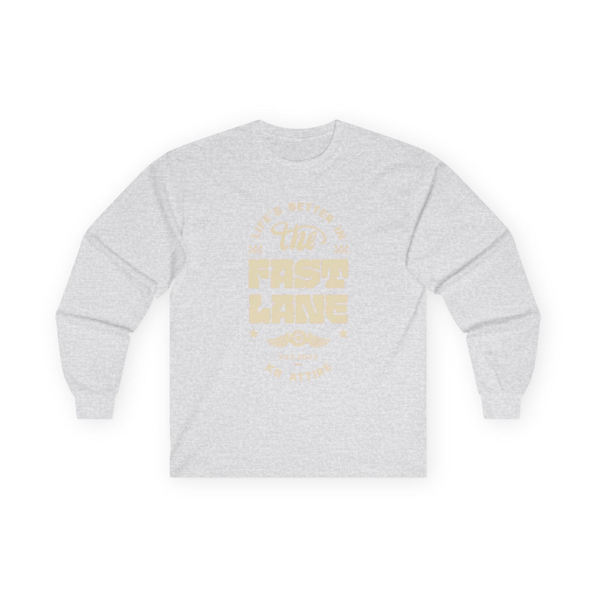Unisex Long Sleeve 'Fast Lane' Tee