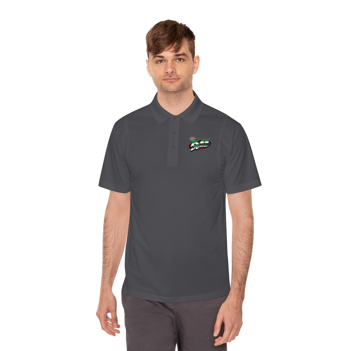 KB Attire Logo Sporty Men's Polo Shirt