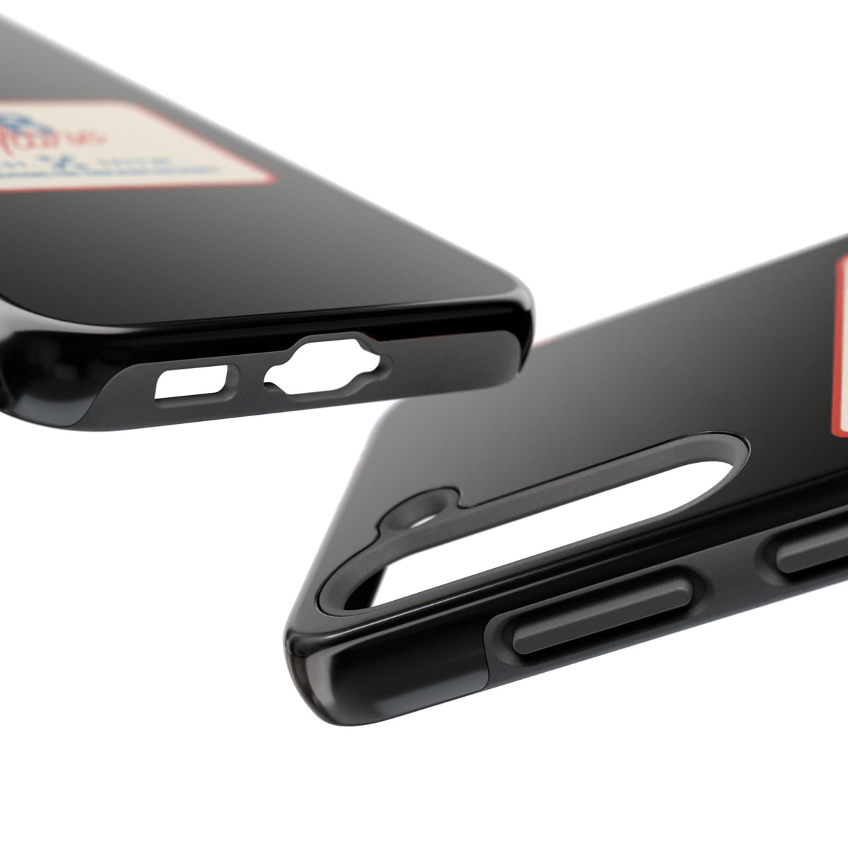 KB Attire 'The Patch' Phone Case (Black)