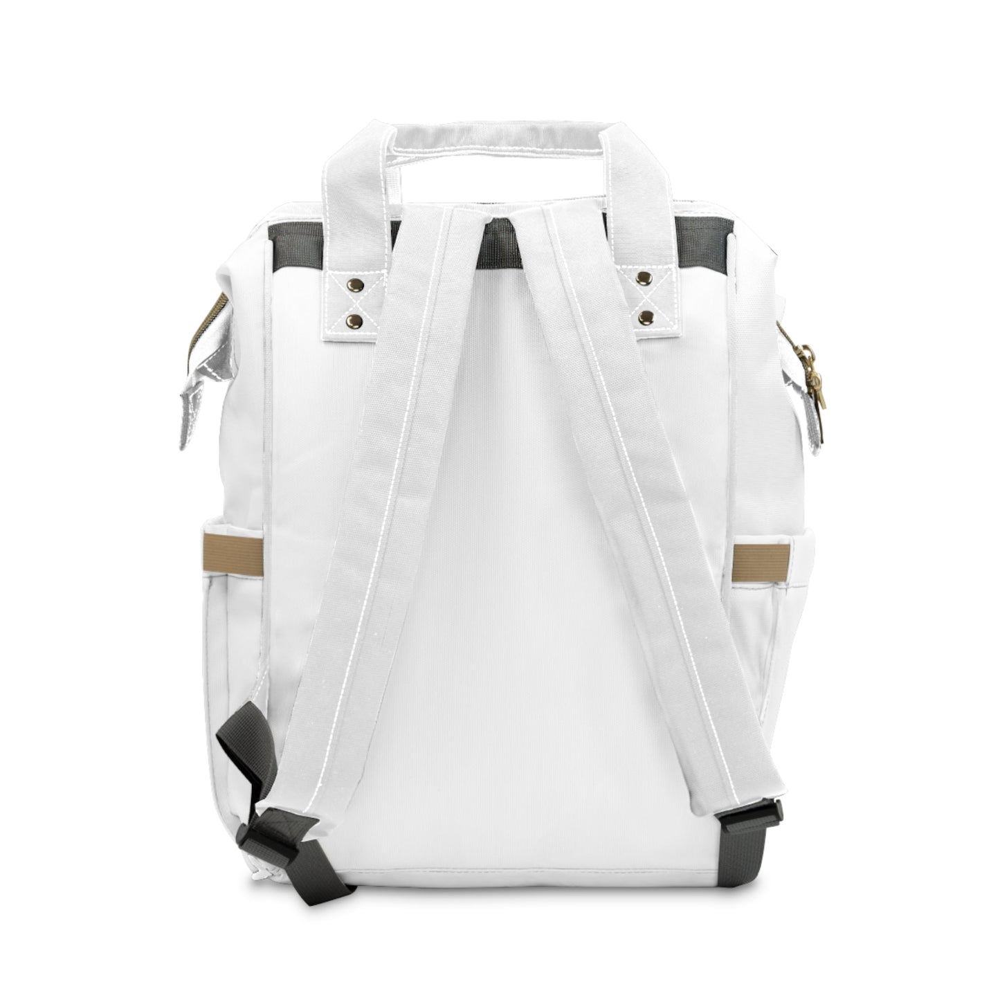 "Let's Race! Oh Wait, Baby on Board!" Multifunctional Diaper Backpack