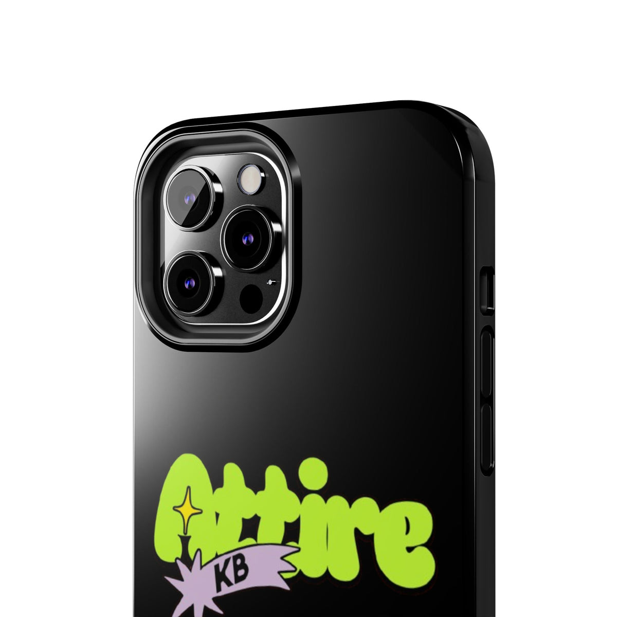 KB Attire Cartoon Phone Case (Black)