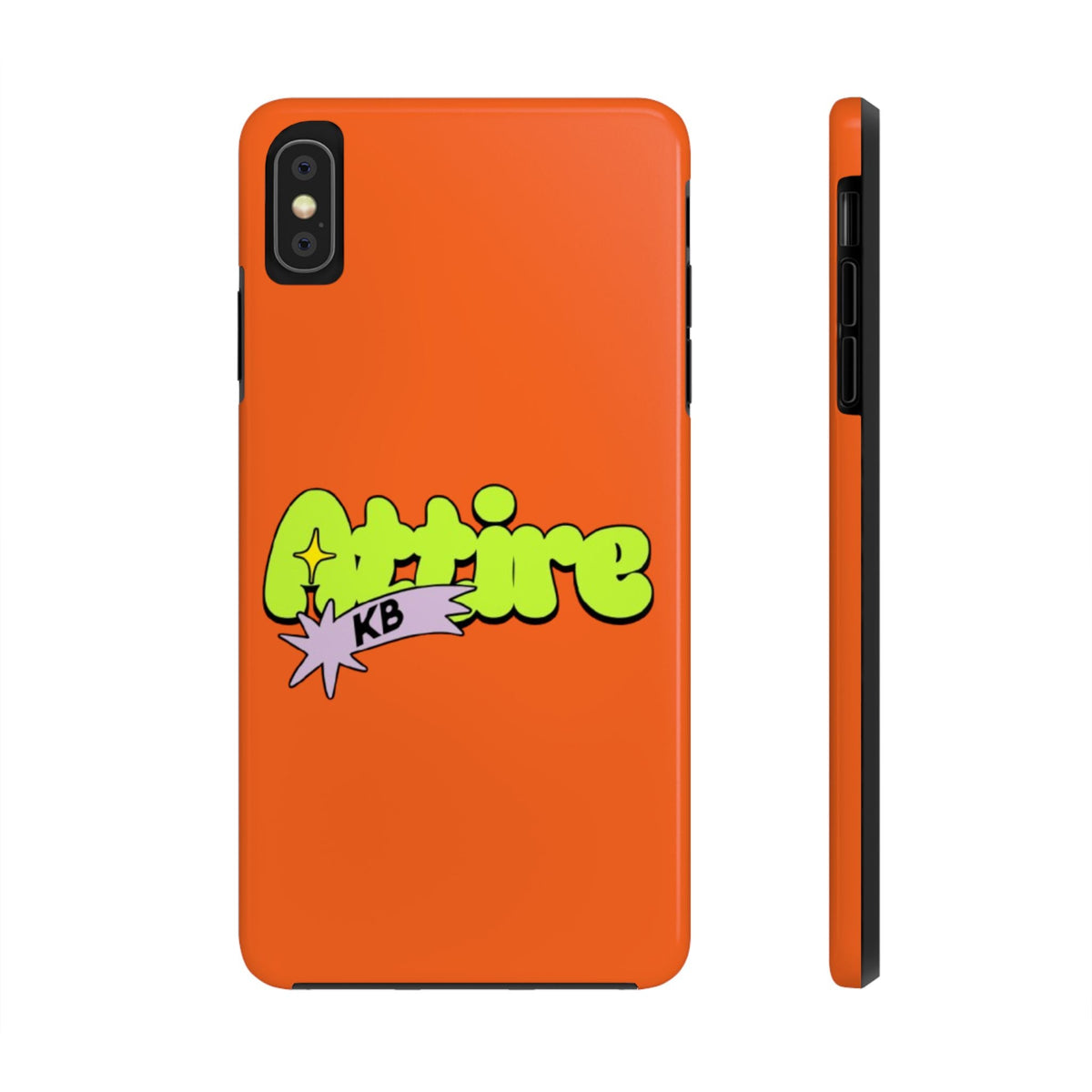 KB Attire Cartoon Phone Case (Orange)