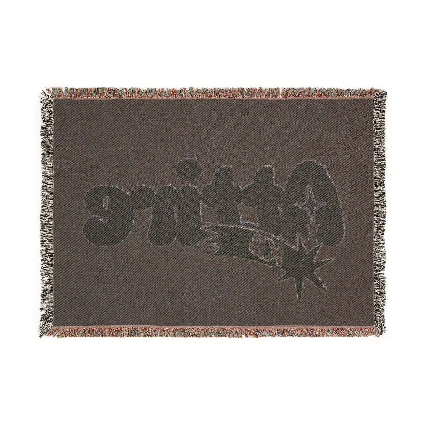KB Attire "Cartoon" Woven Rug (Black)