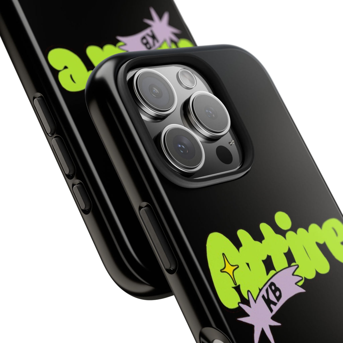 KB Attire Cartoon Phone Case (Black)