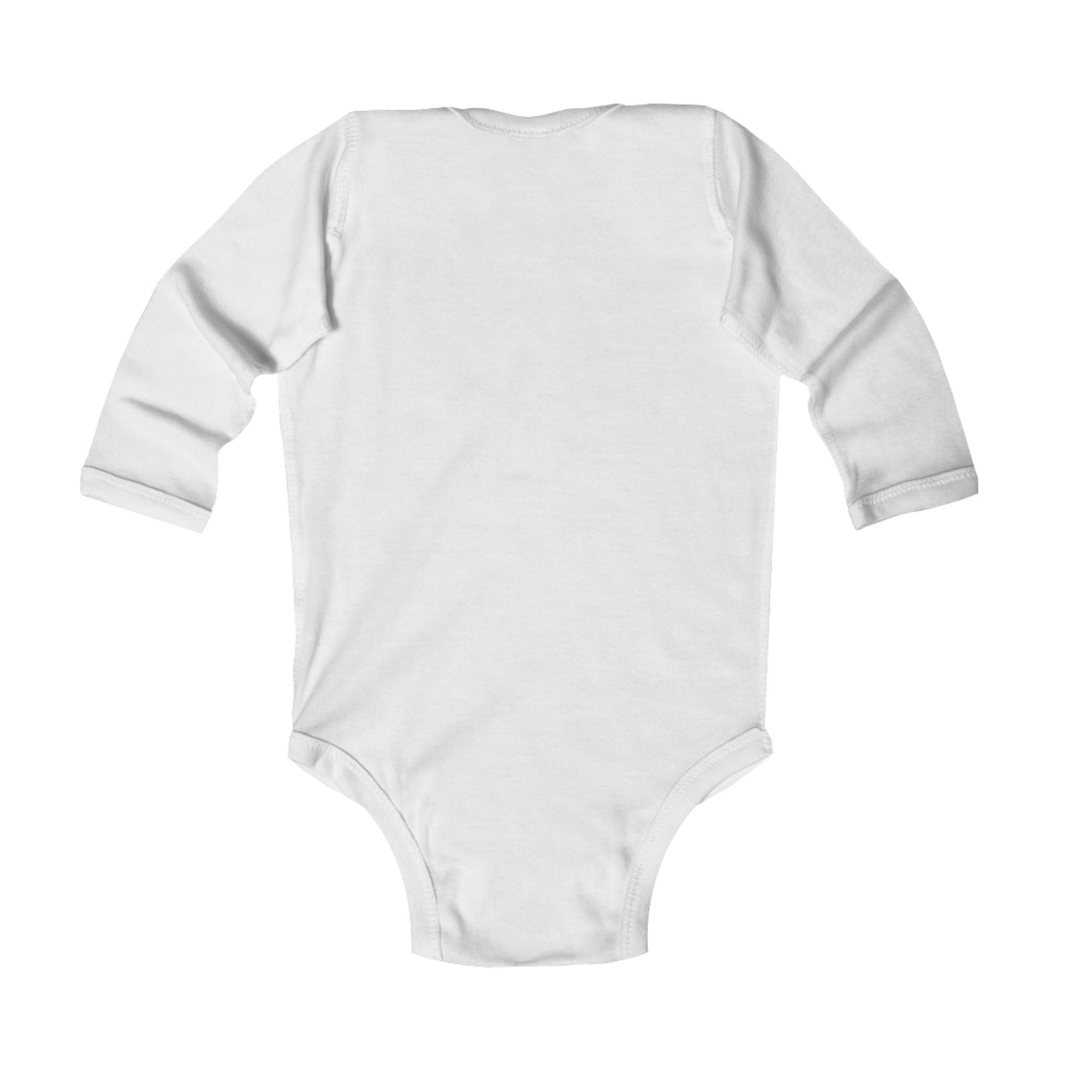 KB Attire Infant Long Sleeve Bodysuit with NutsCar Design