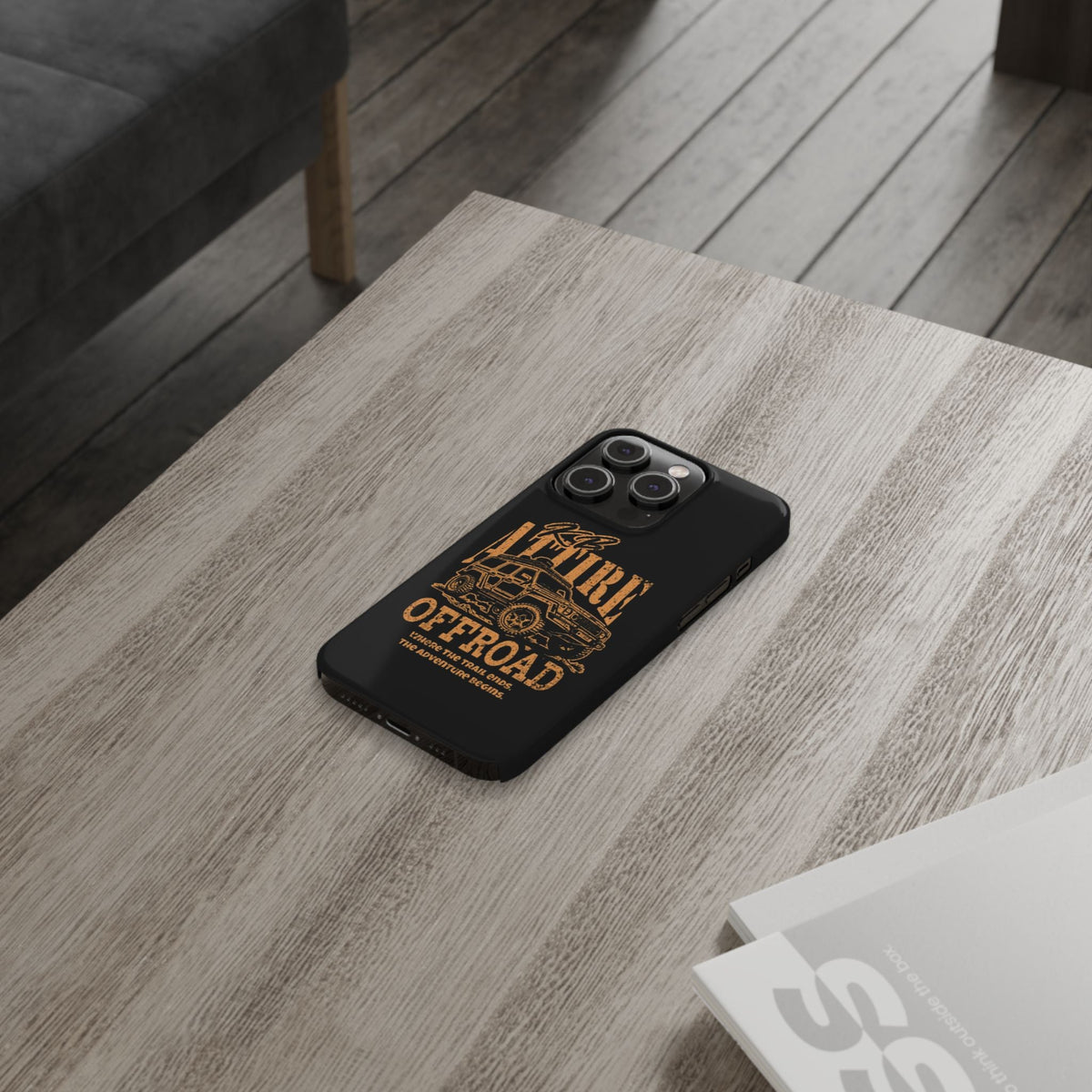 KB Attire Offroad Adventure IPhone Case (Black)