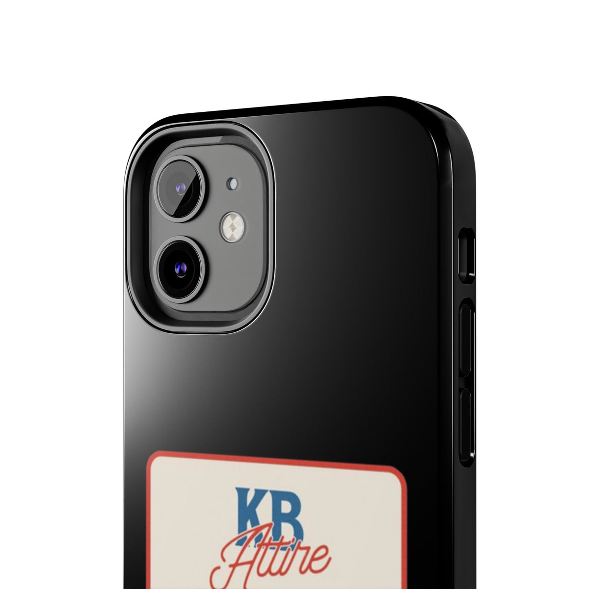 KB Attire 'The Patch' Phone Case (Black)