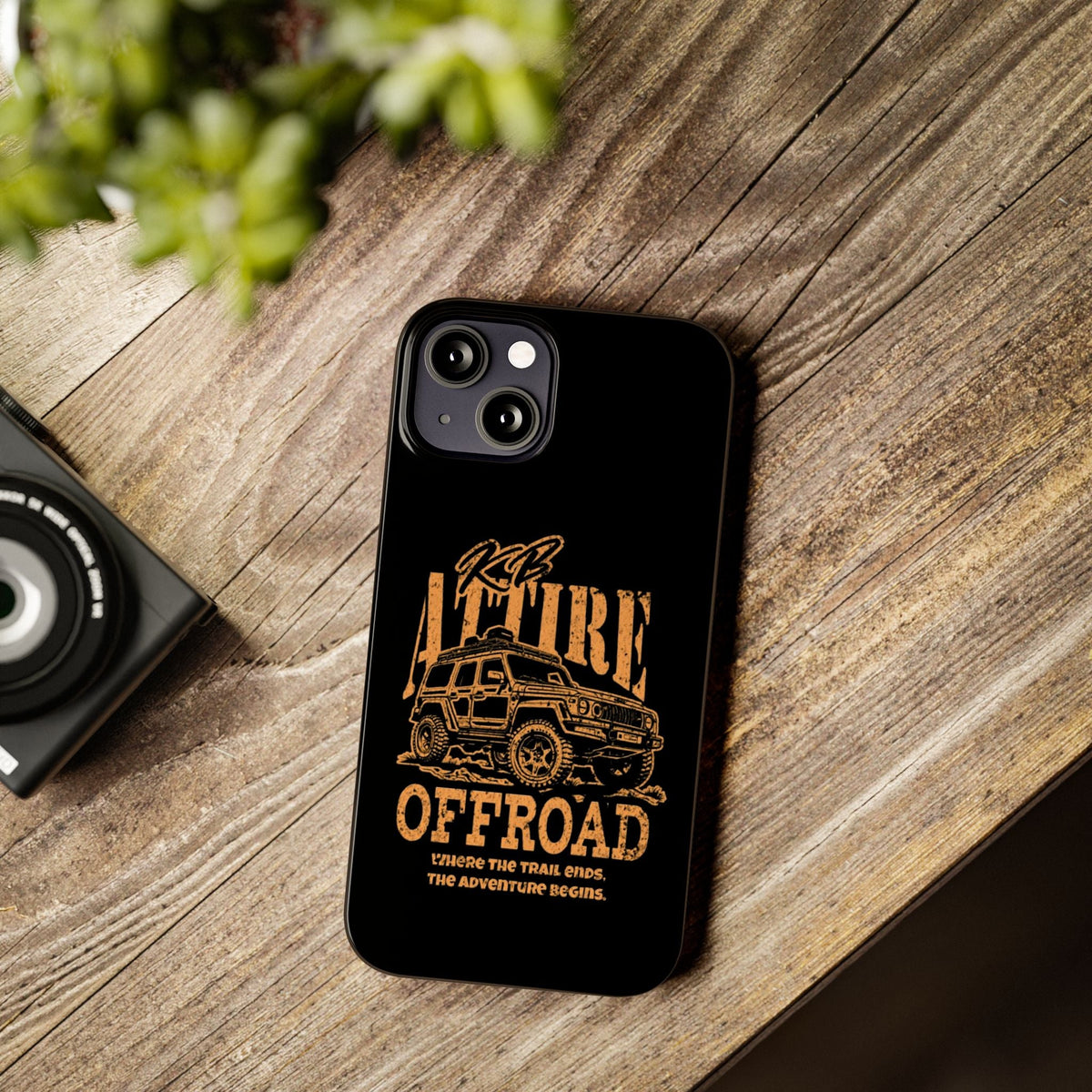 KB Attire Offroad Adventure IPhone Case (Black)