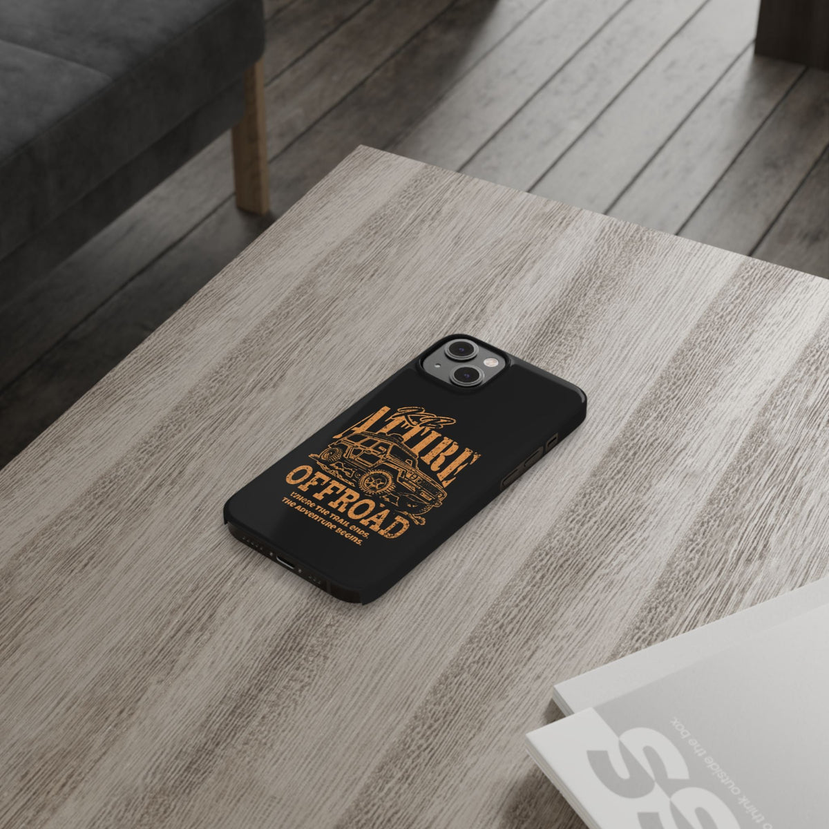 KB Attire Offroad Adventure IPhone Case (Black)