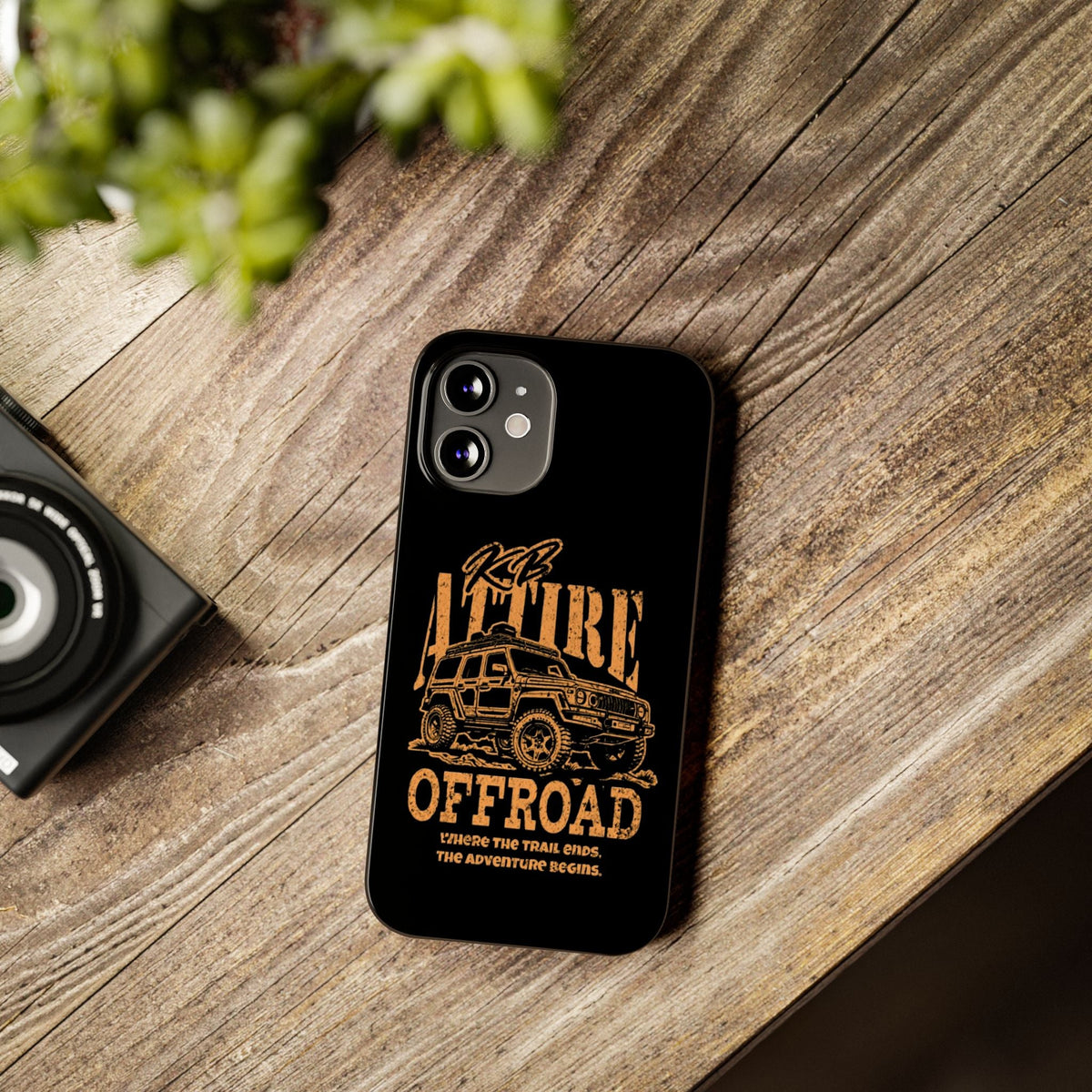 KB Attire Offroad Adventure IPhone Case (Black)