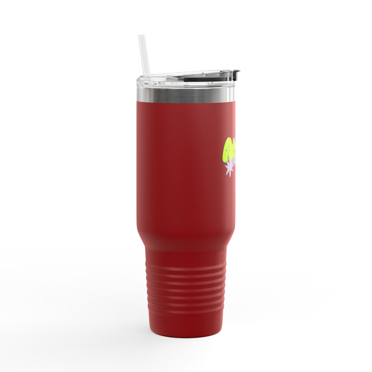 KB Attire Cartoon Travel Mug for On-the-Go 40oz Thermal Cup
