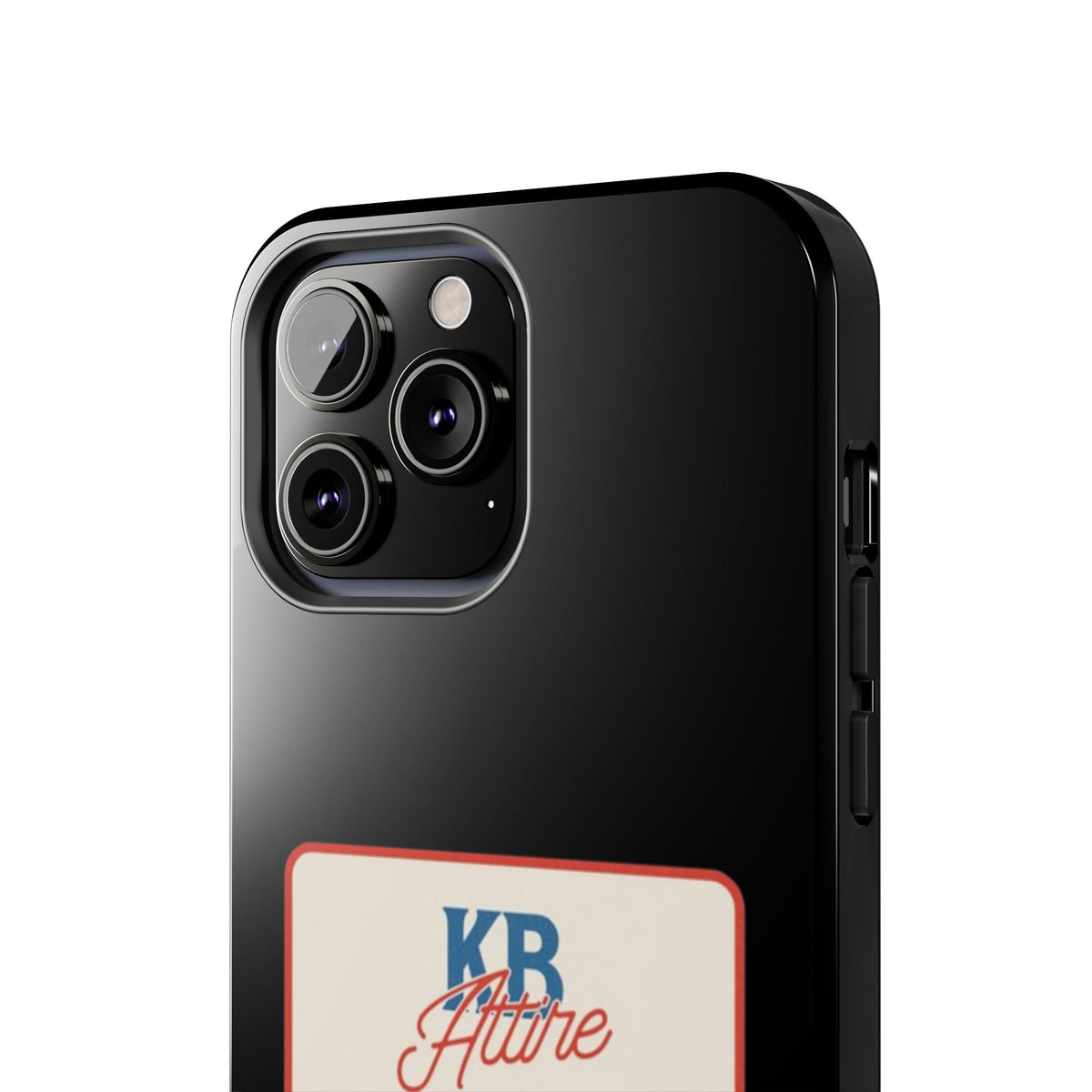KB Attire 'The Patch' Phone Case (Black)