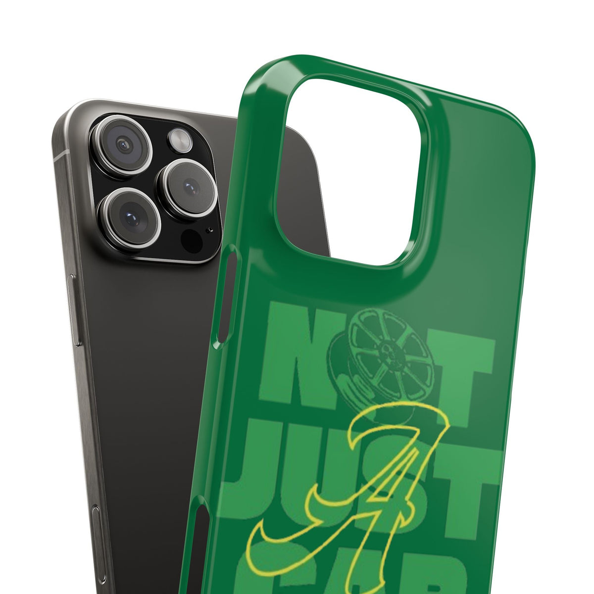 Not Just A Car Slim IPhone Cases (Green)