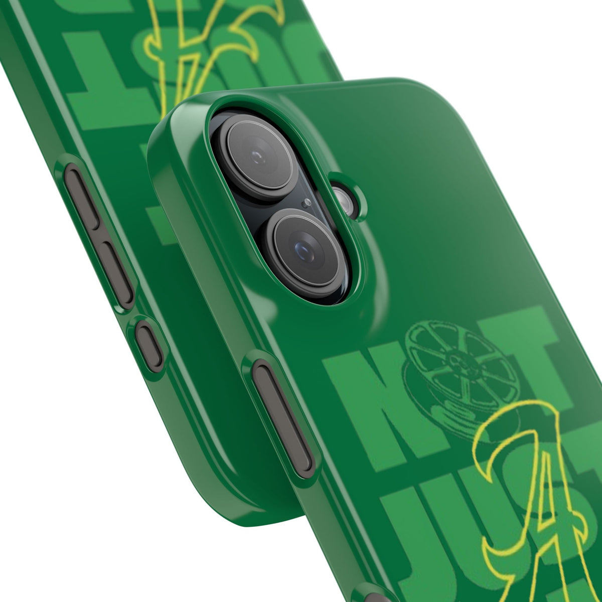 Not Just A Car Slim IPhone Cases (Green)