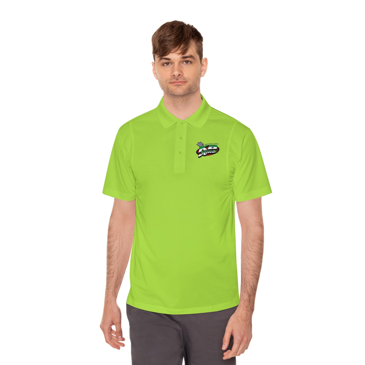 KB Attire Logo Sporty Men's Polo Shirt