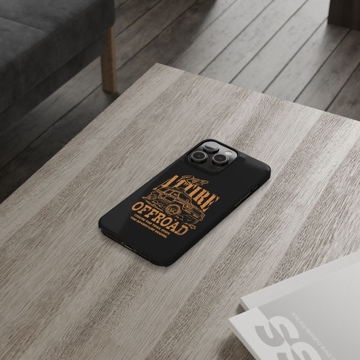KB Attire Offroad Adventure IPhone Case (Black)