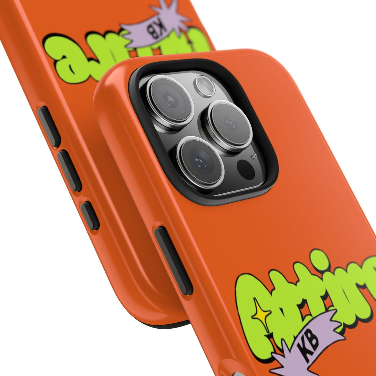 KB Attire Cartoon Phone Case (Orange)
