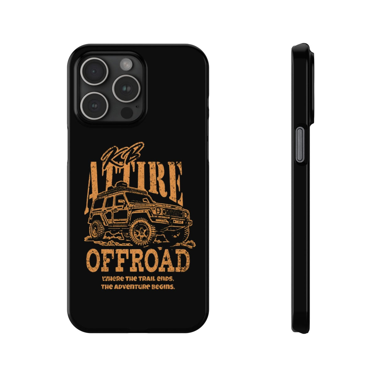 KB Attire Offroad Adventure IPhone Case (Black)