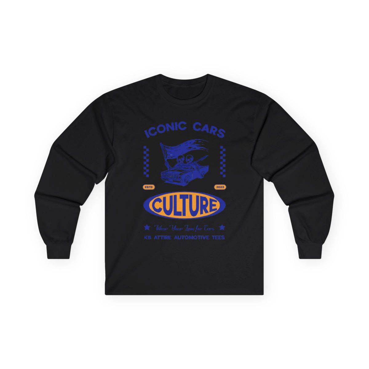 Iconic Cars Culture Long Sleeve Tee