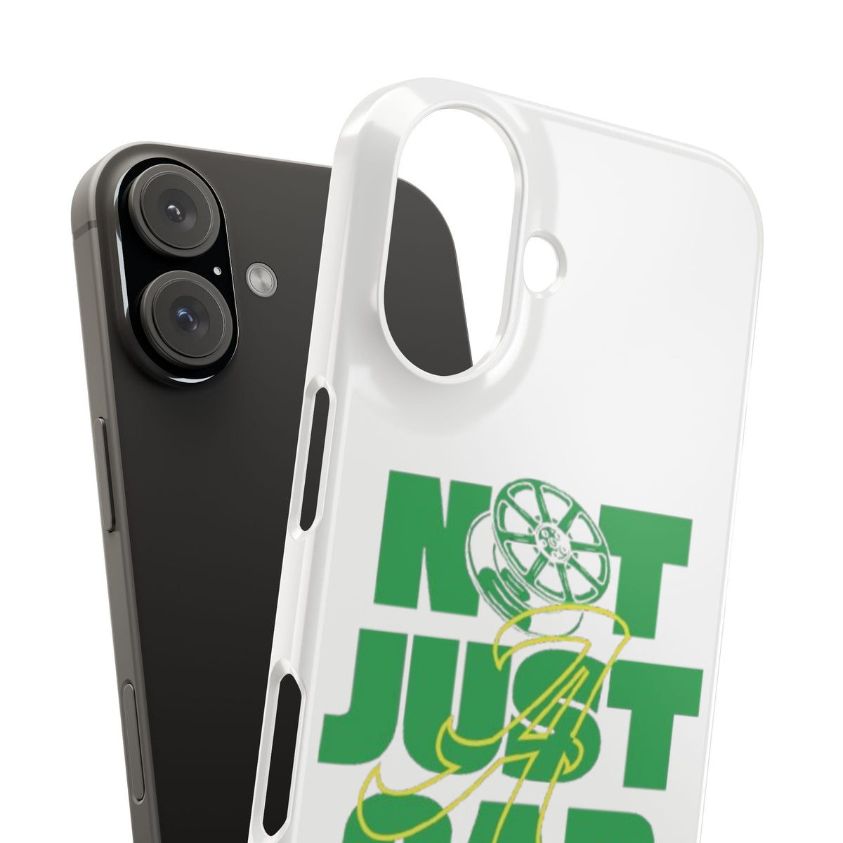 Not Just A Car Slim IPhone Cases (White)