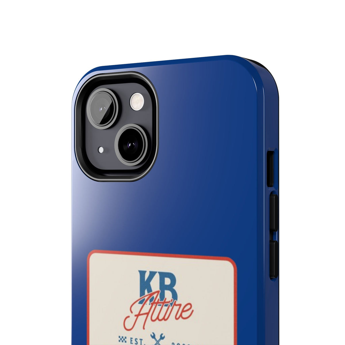 KB Attire 'The Patch' Phone Case (Blue)