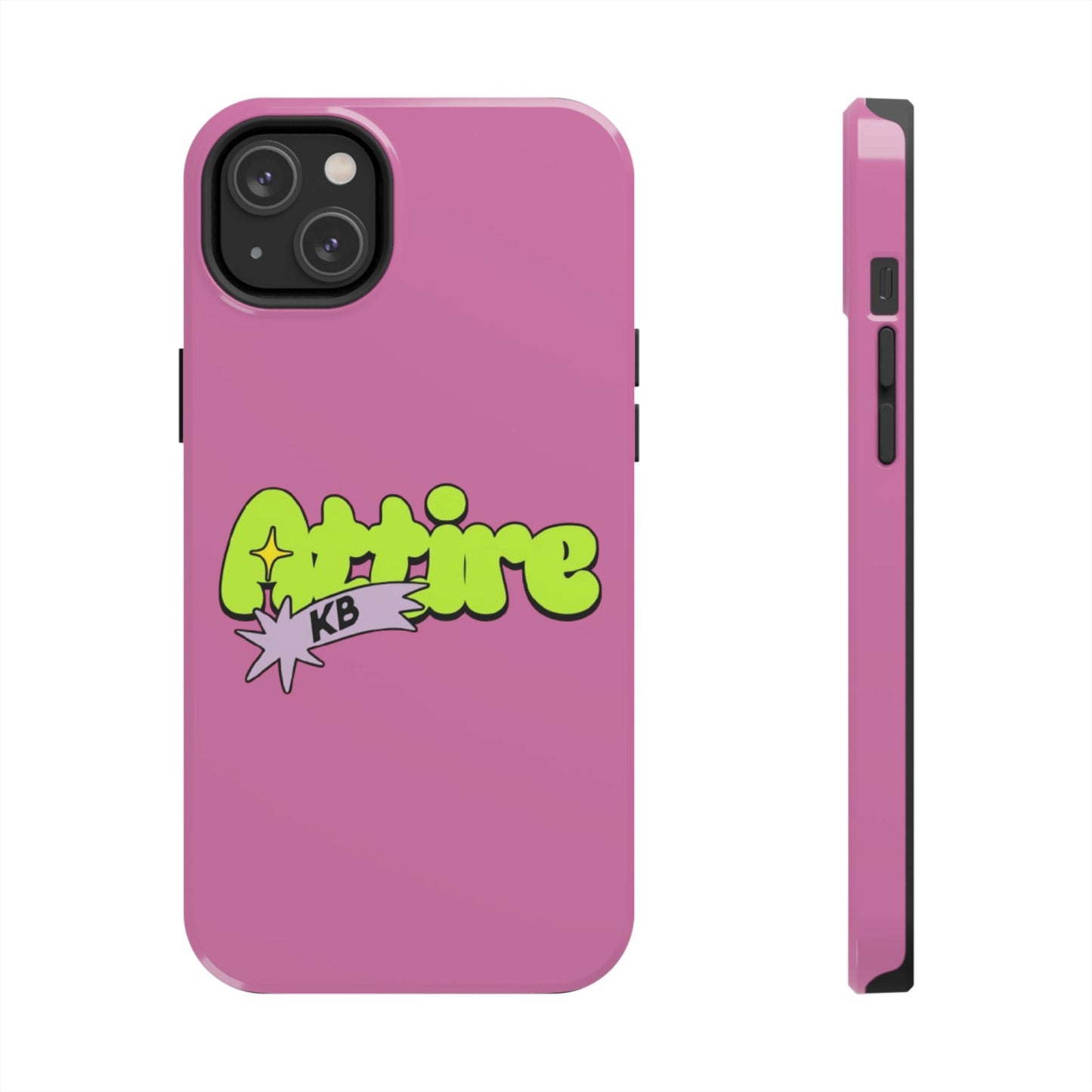 KB Attire Cartoon Phone Case (Pink)