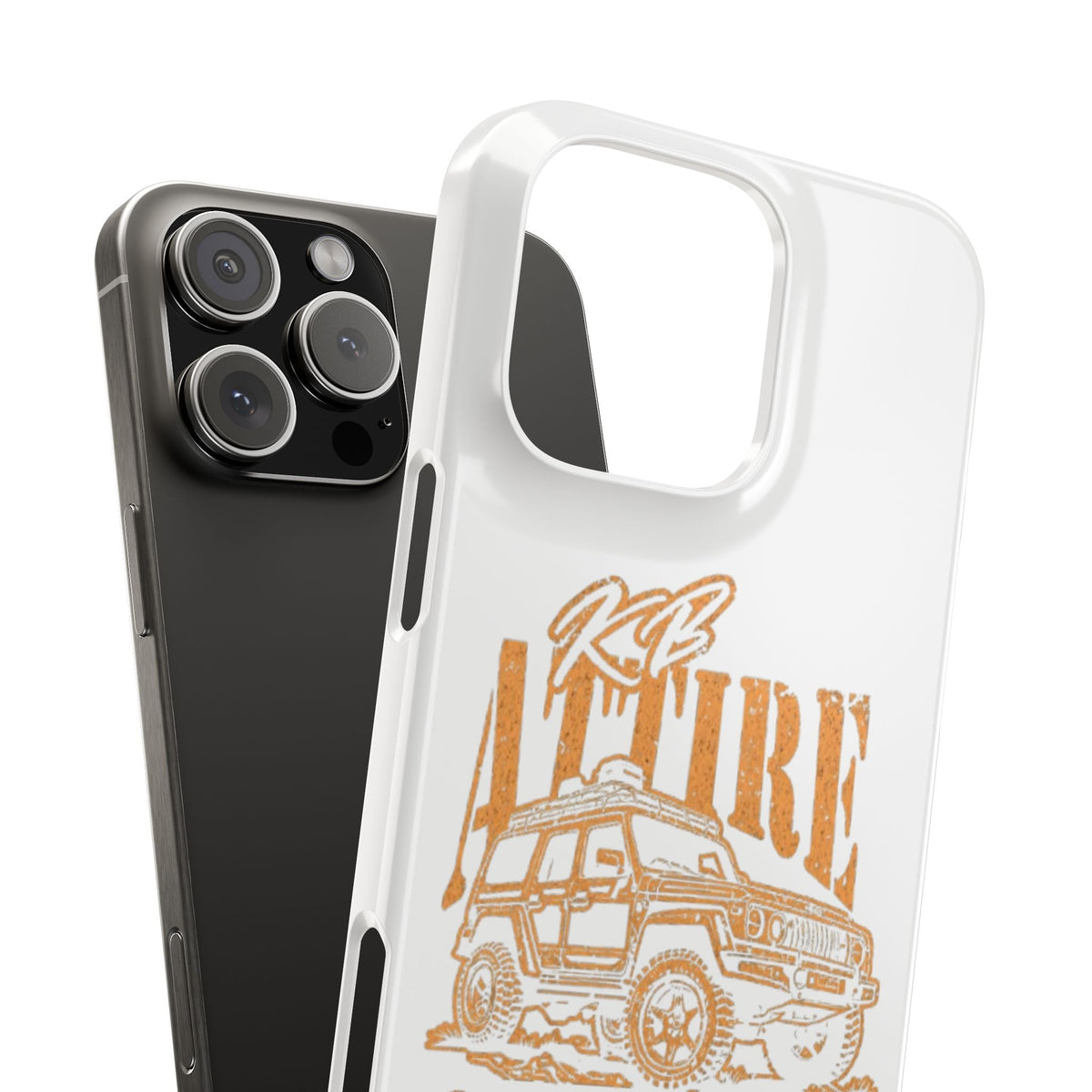 KB Attire Offroad Adventure IPhone Case (White)