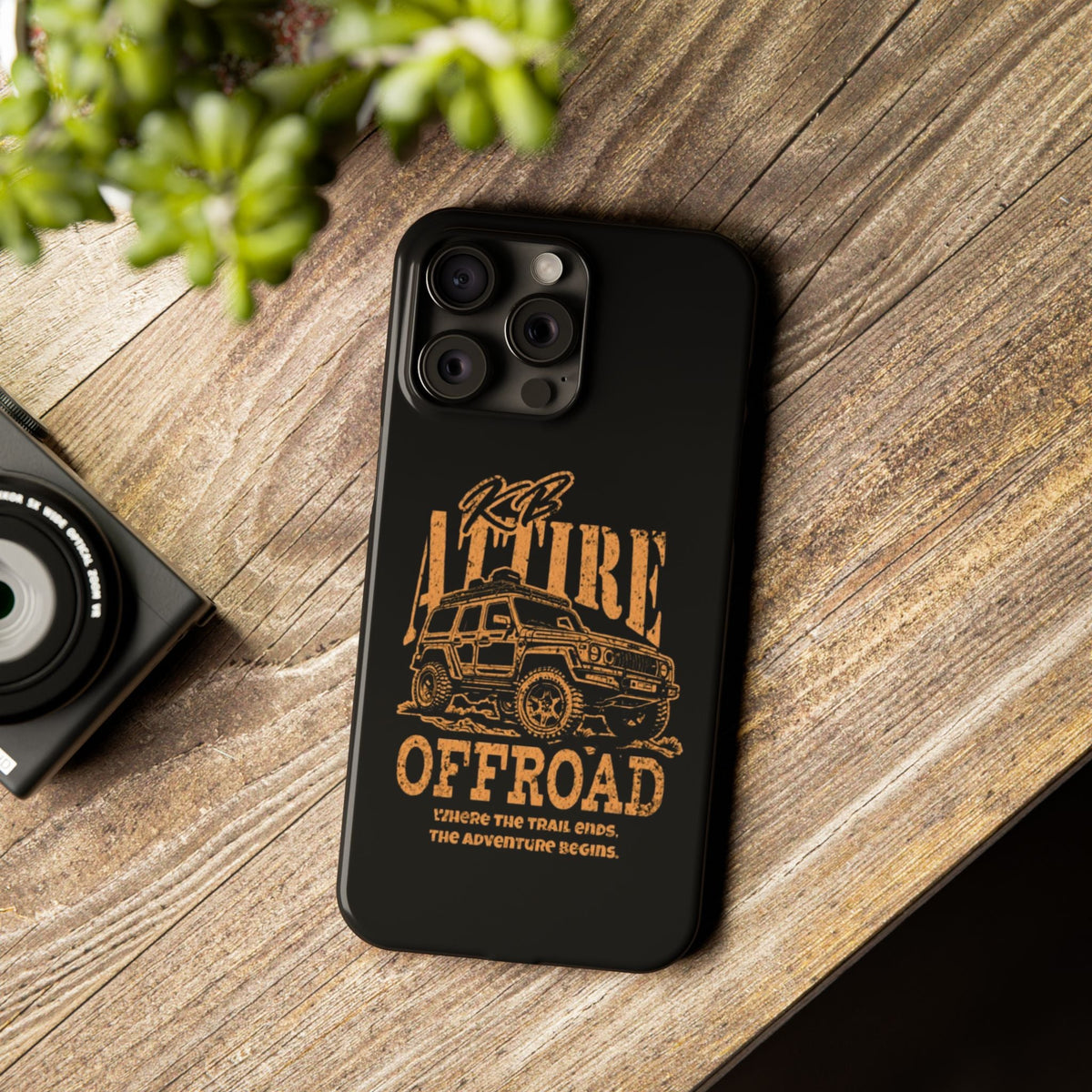 KB Attire Offroad Adventure IPhone Case (Black)