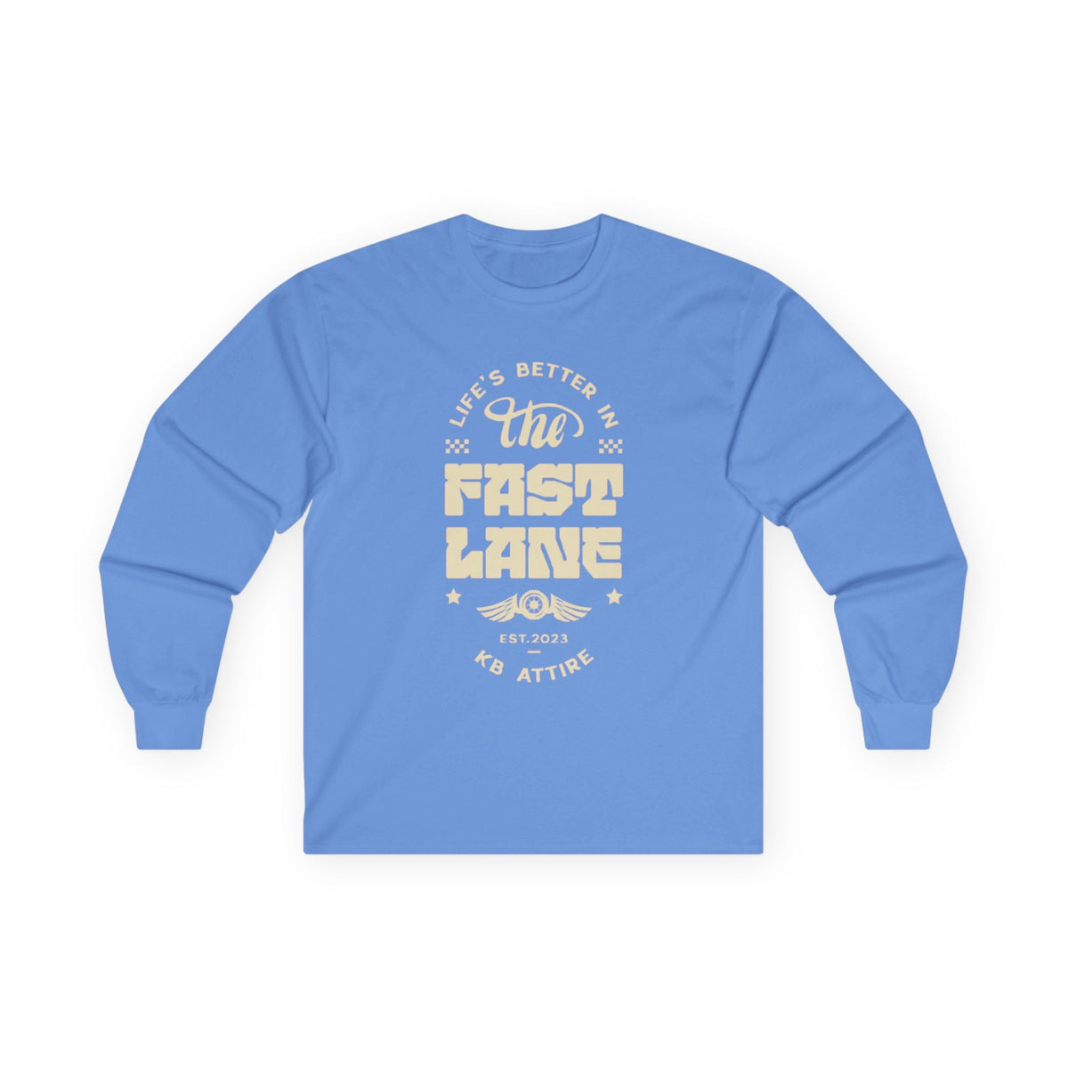 Unisex Long Sleeve 'Fast Lane' Tee