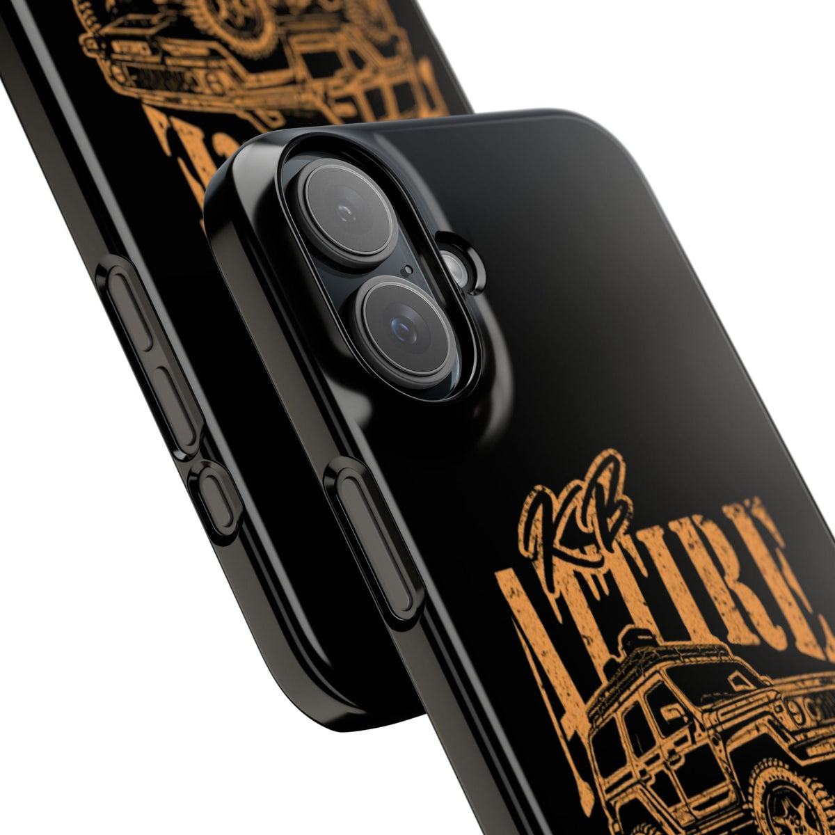 KB Attire Offroad Adventure IPhone Case (Black)