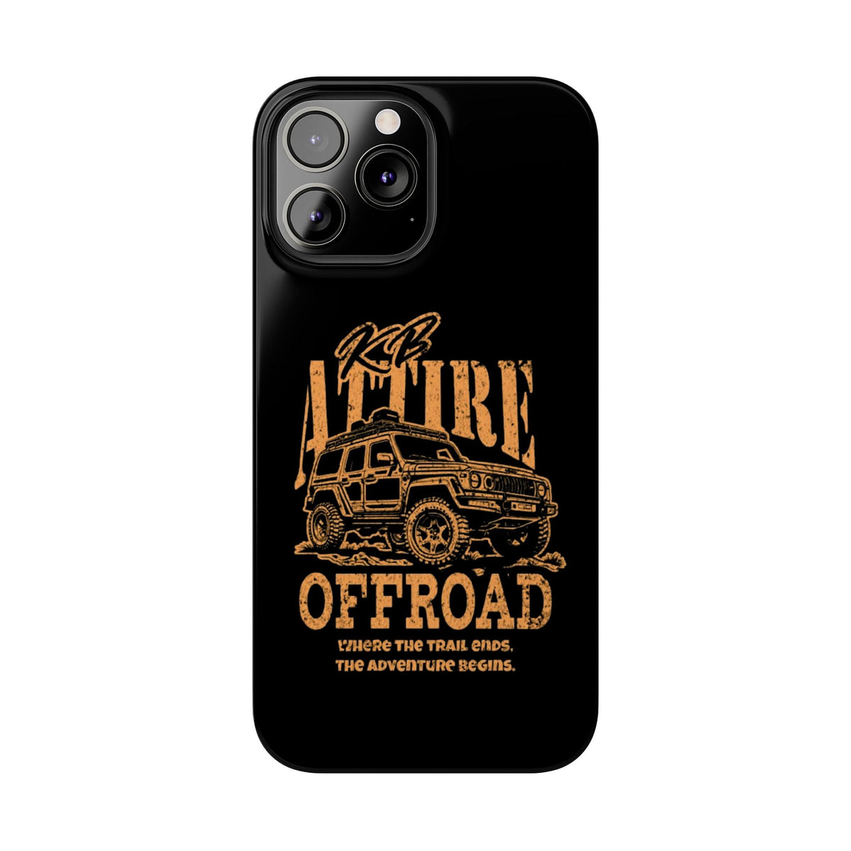 KB Attire Offroad Adventure IPhone Case (Black)