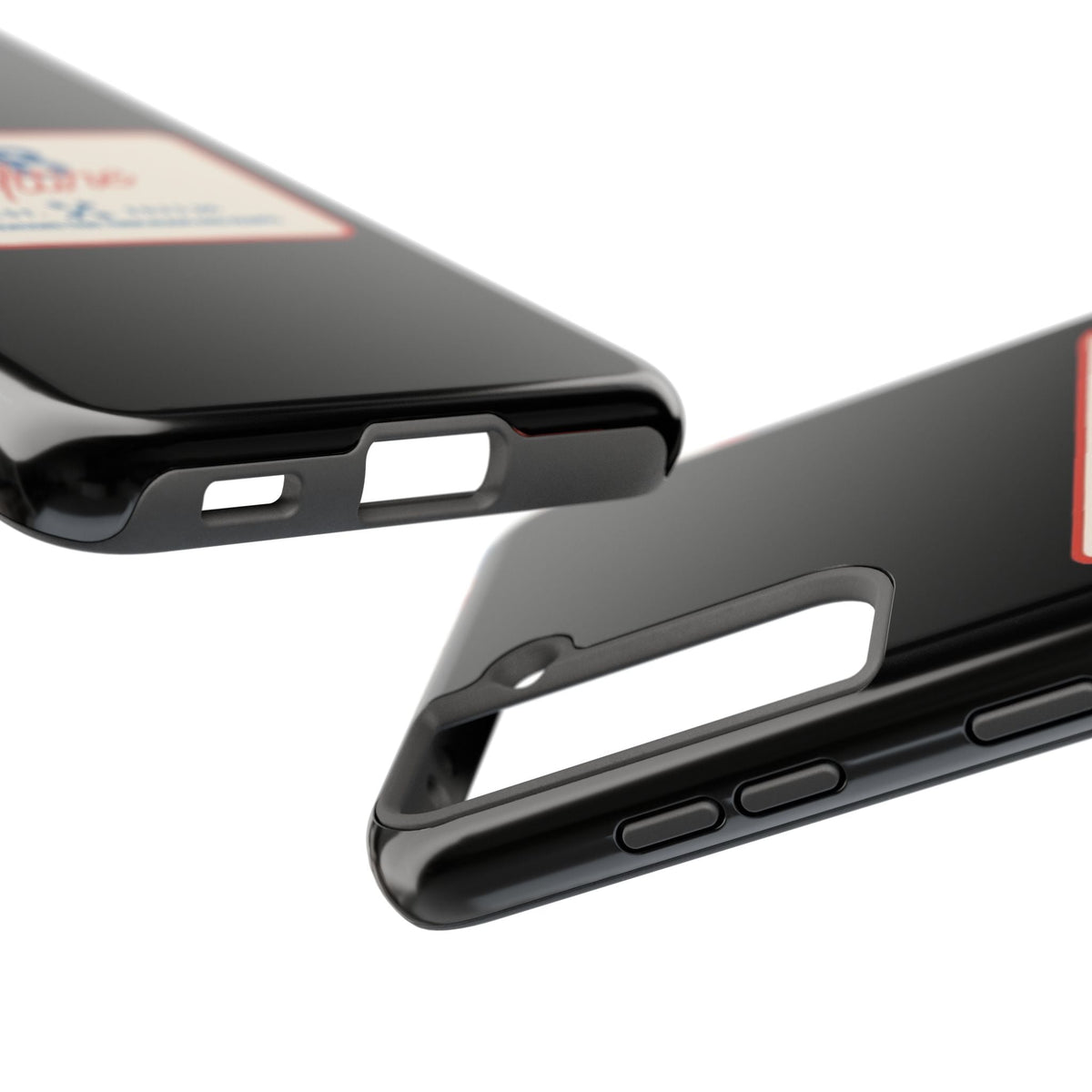 KB Attire 'The Patch' Phone Case (Black)