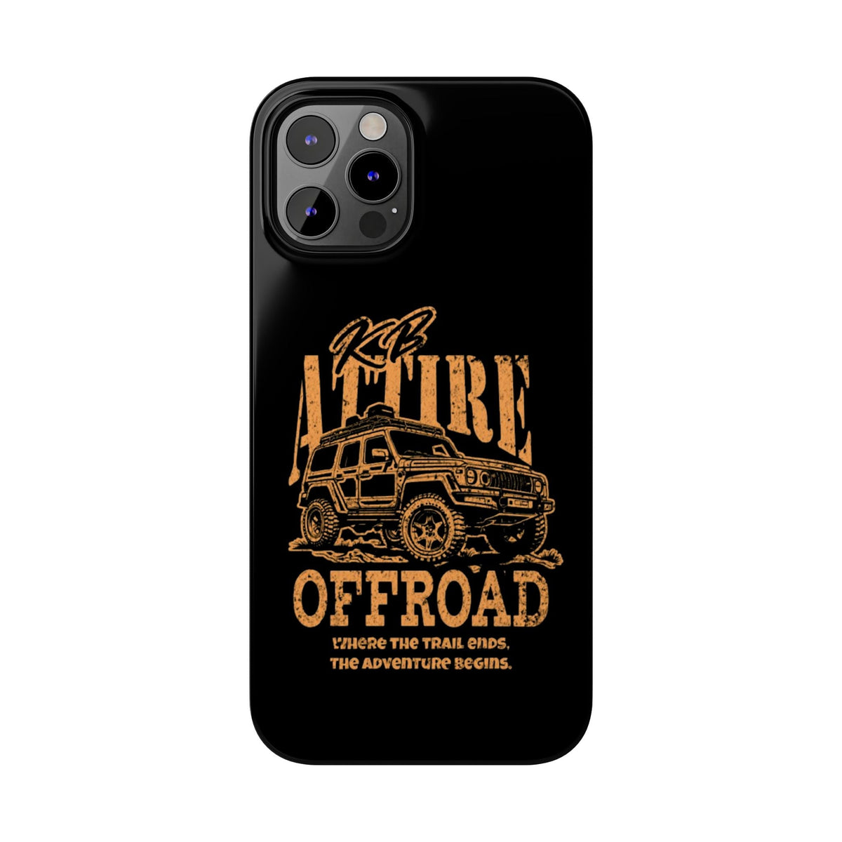 KB Attire Offroad Adventure IPhone Case (Black)
