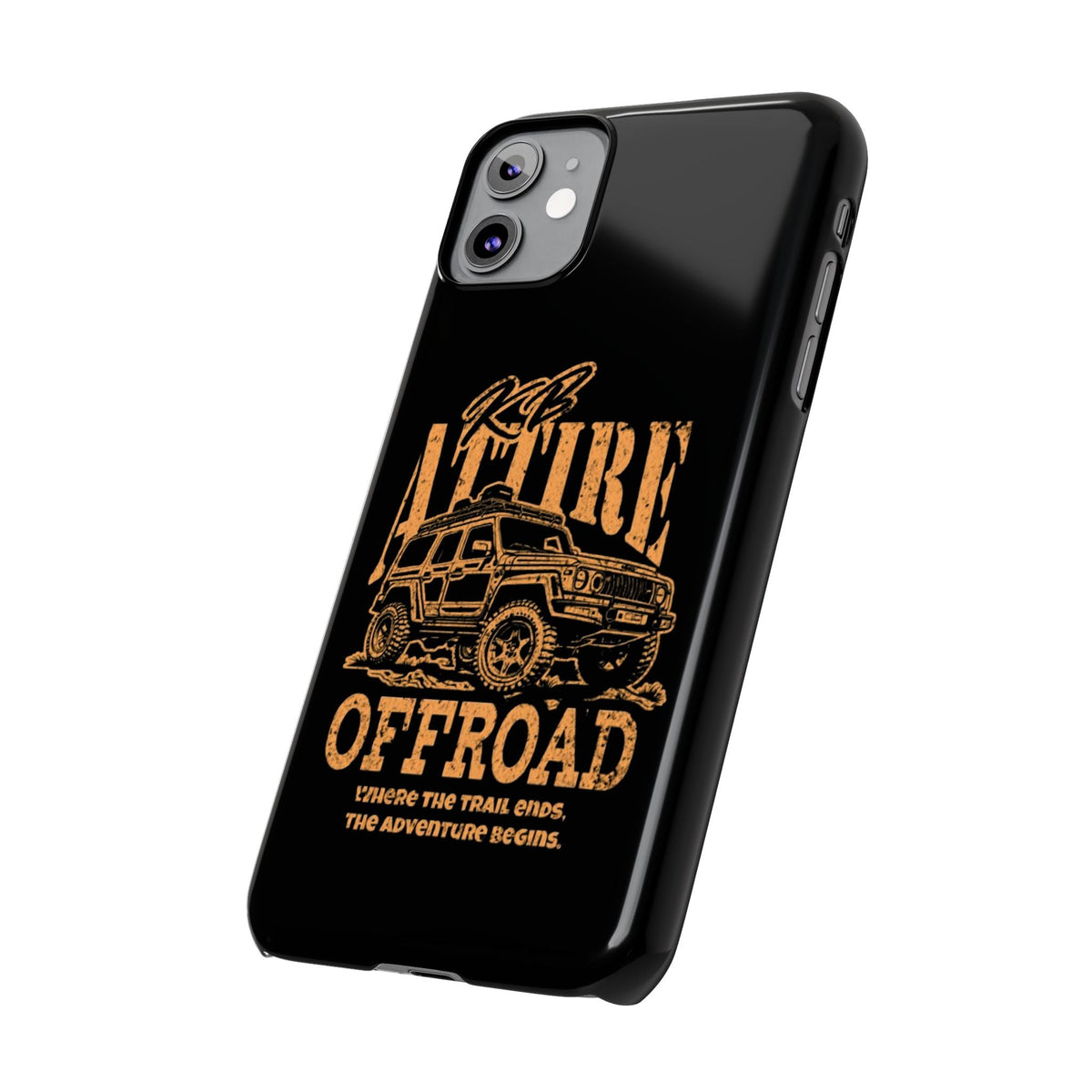 KB Attire Offroad Adventure IPhone Case (Black)
