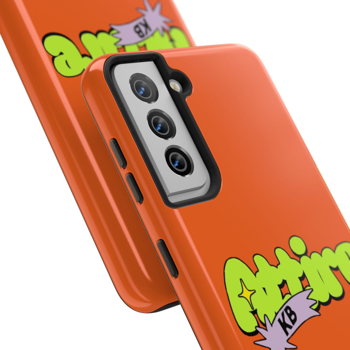 KB Attire Cartoon Phone Case (Orange)
