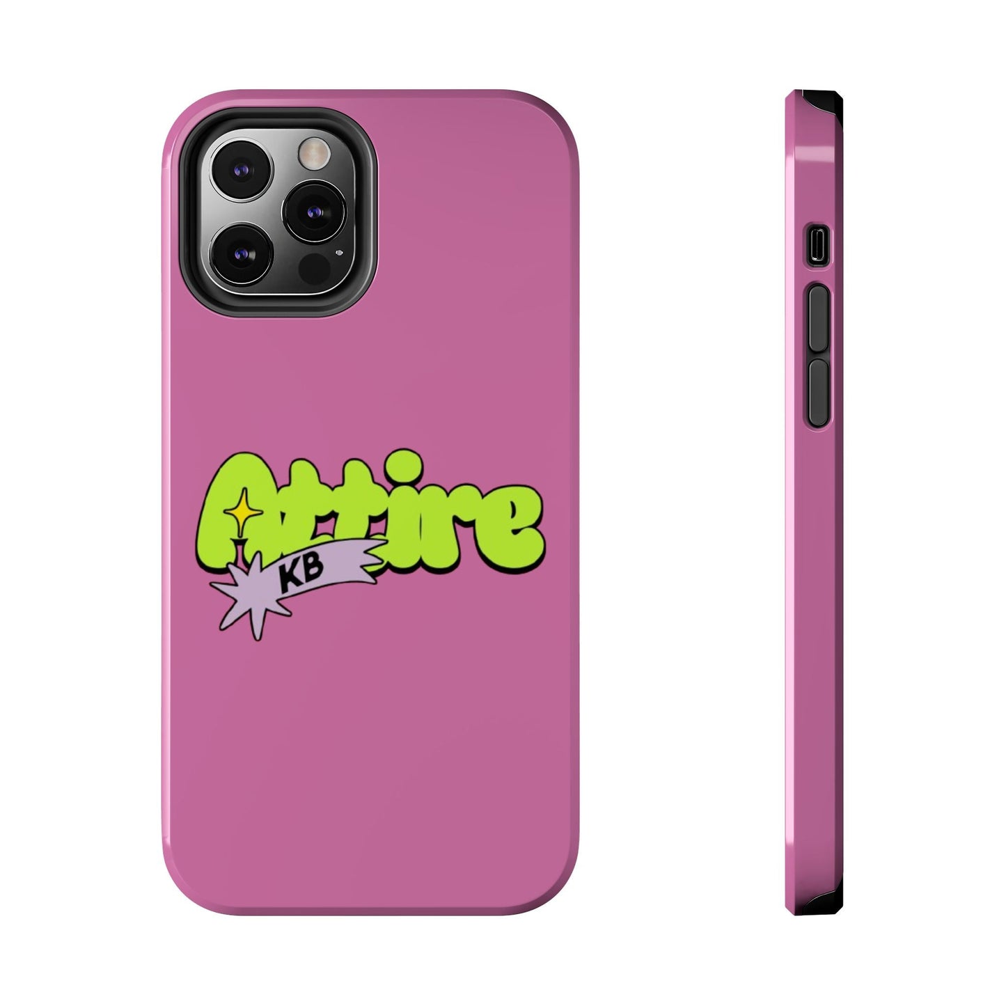 KB Attire Cartoon Phone Case (Pink)
