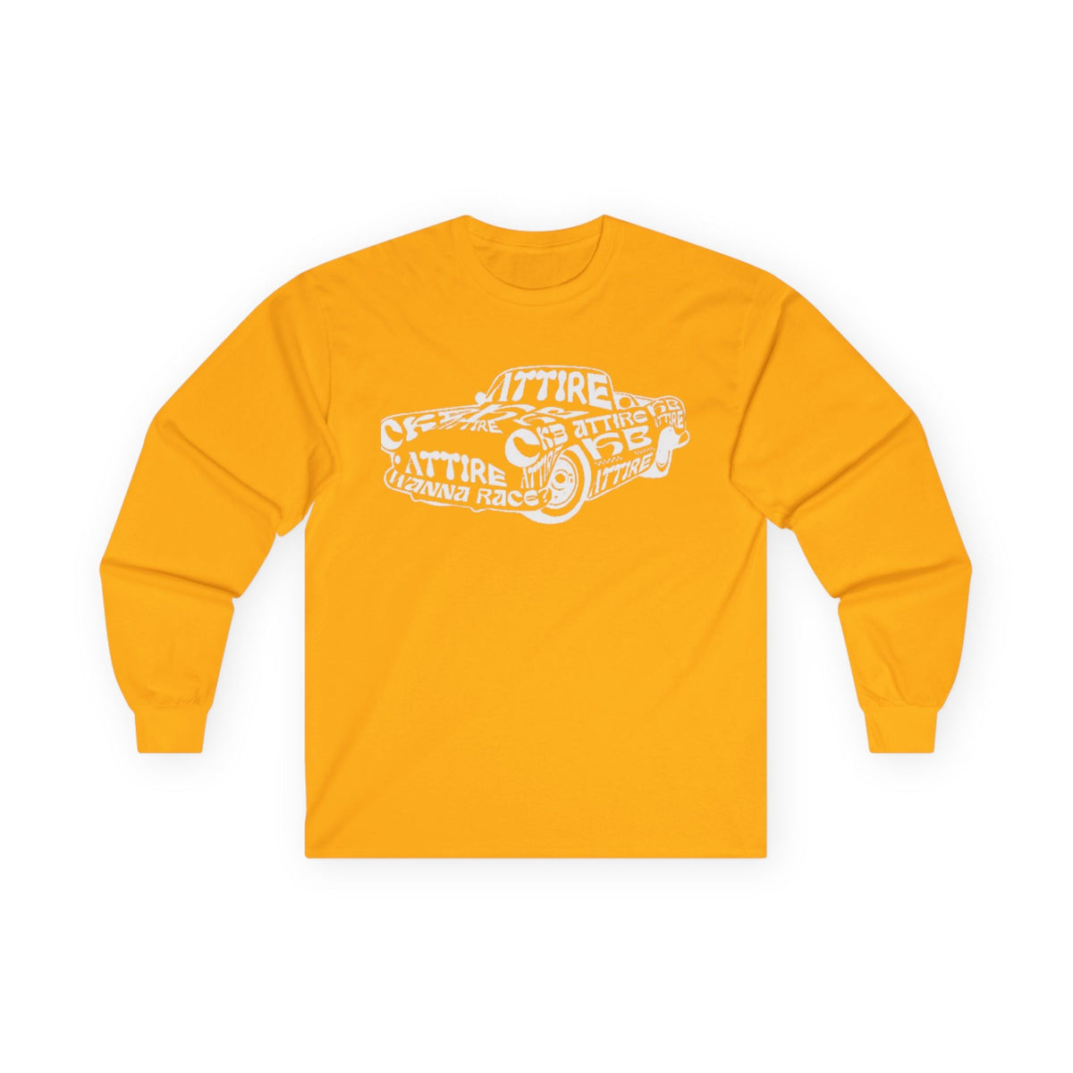 KB Attire 'Car' Logo Long Sleeve Tee