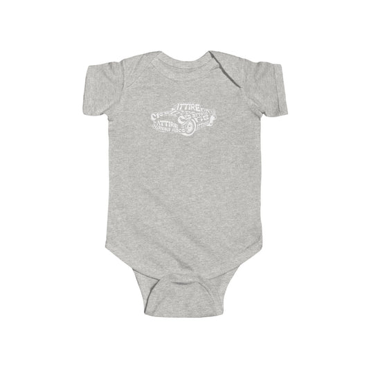 KB Attire Car logo Baby Bodysuit