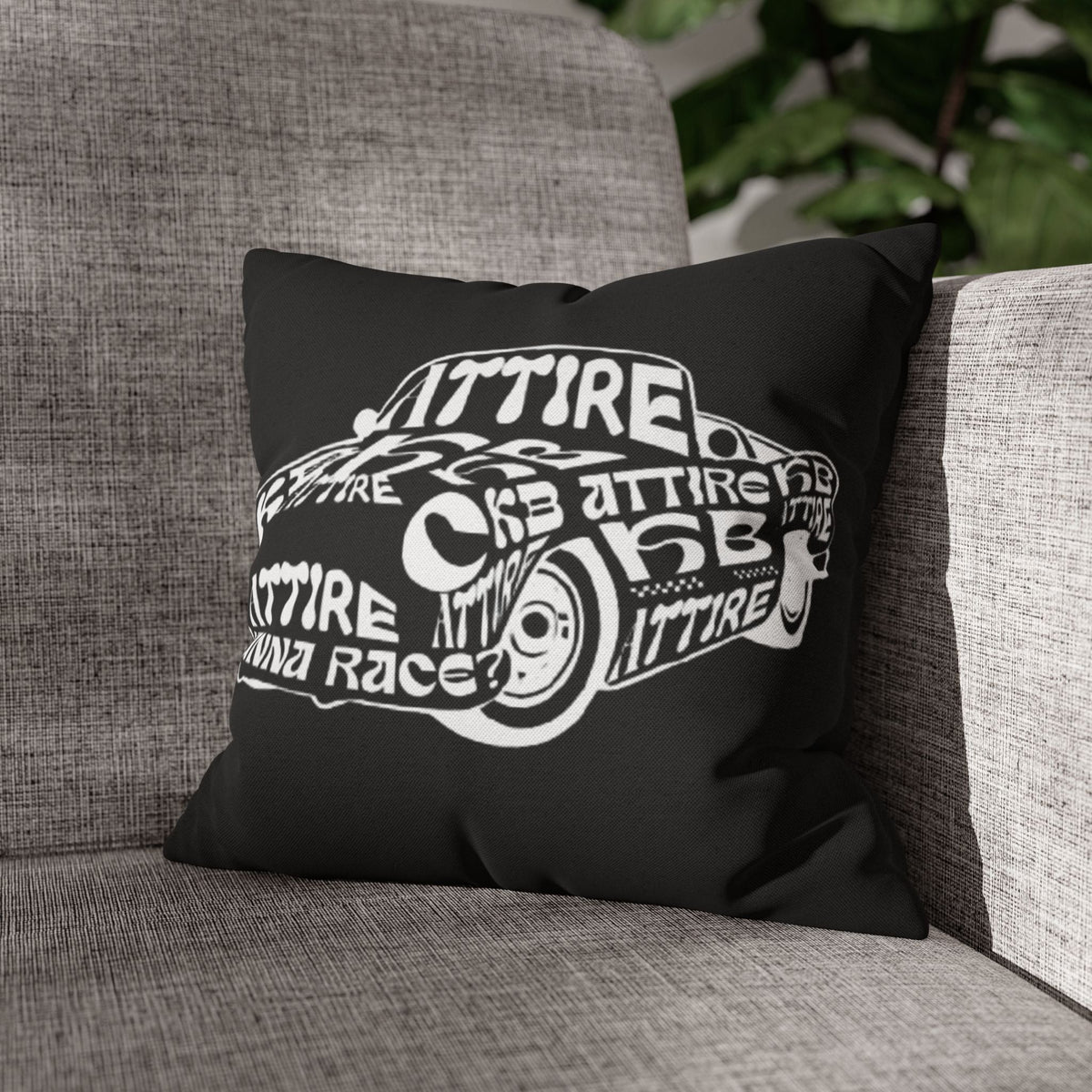 KB Attire Racing Car Themed Pillowcase