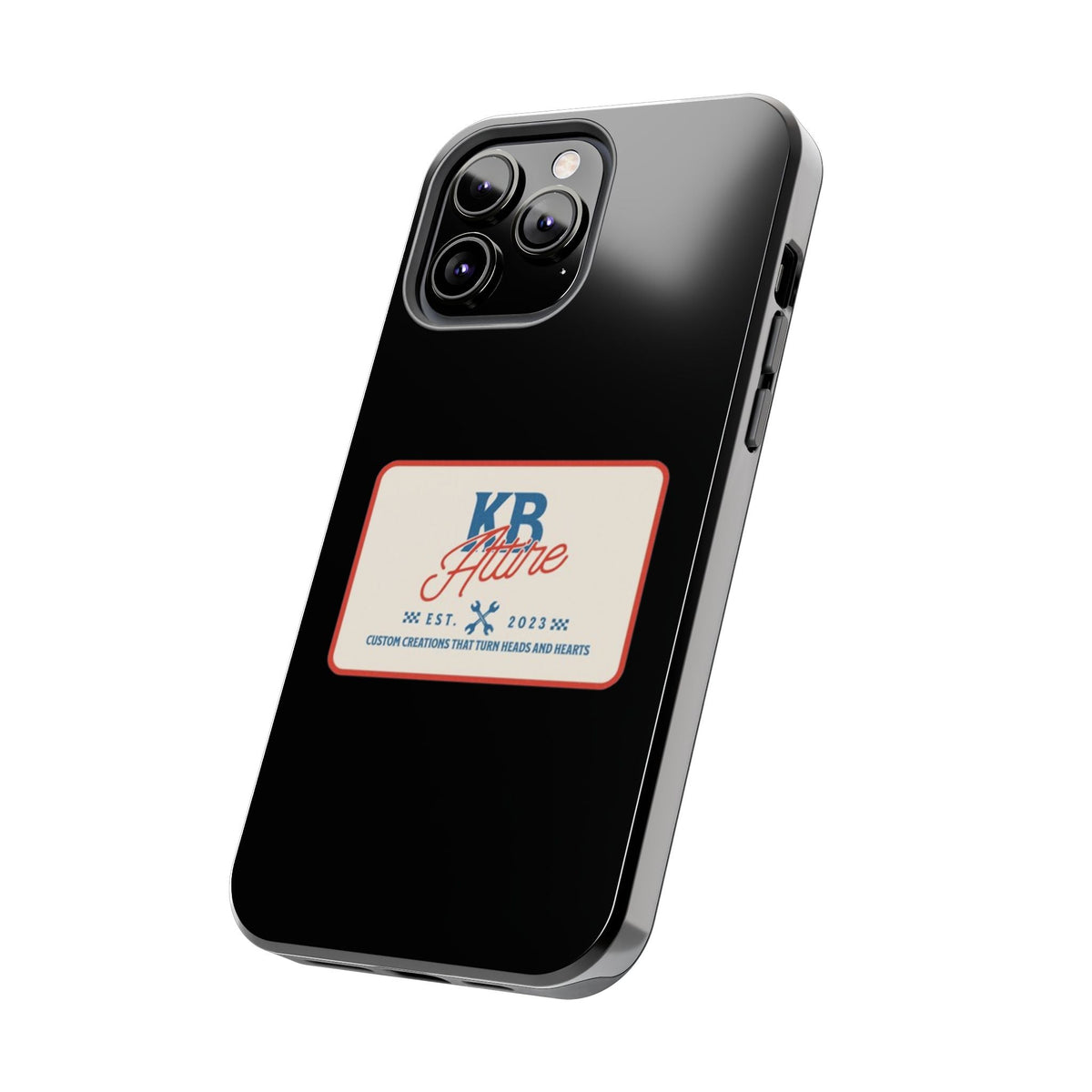 KB Attire 'The Patch' Phone Case (Black)