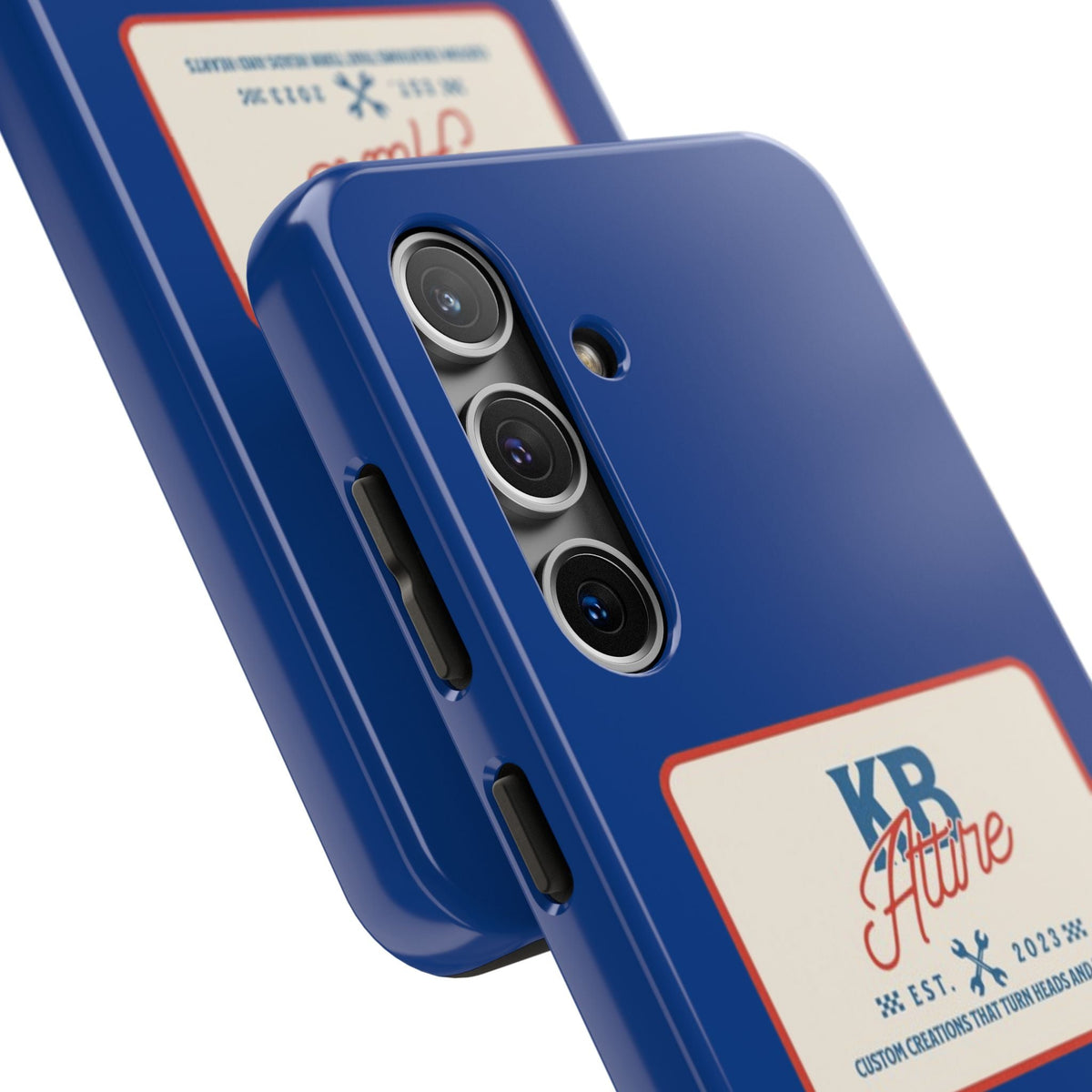 KB Attire 'The Patch' Phone Case (Blue)