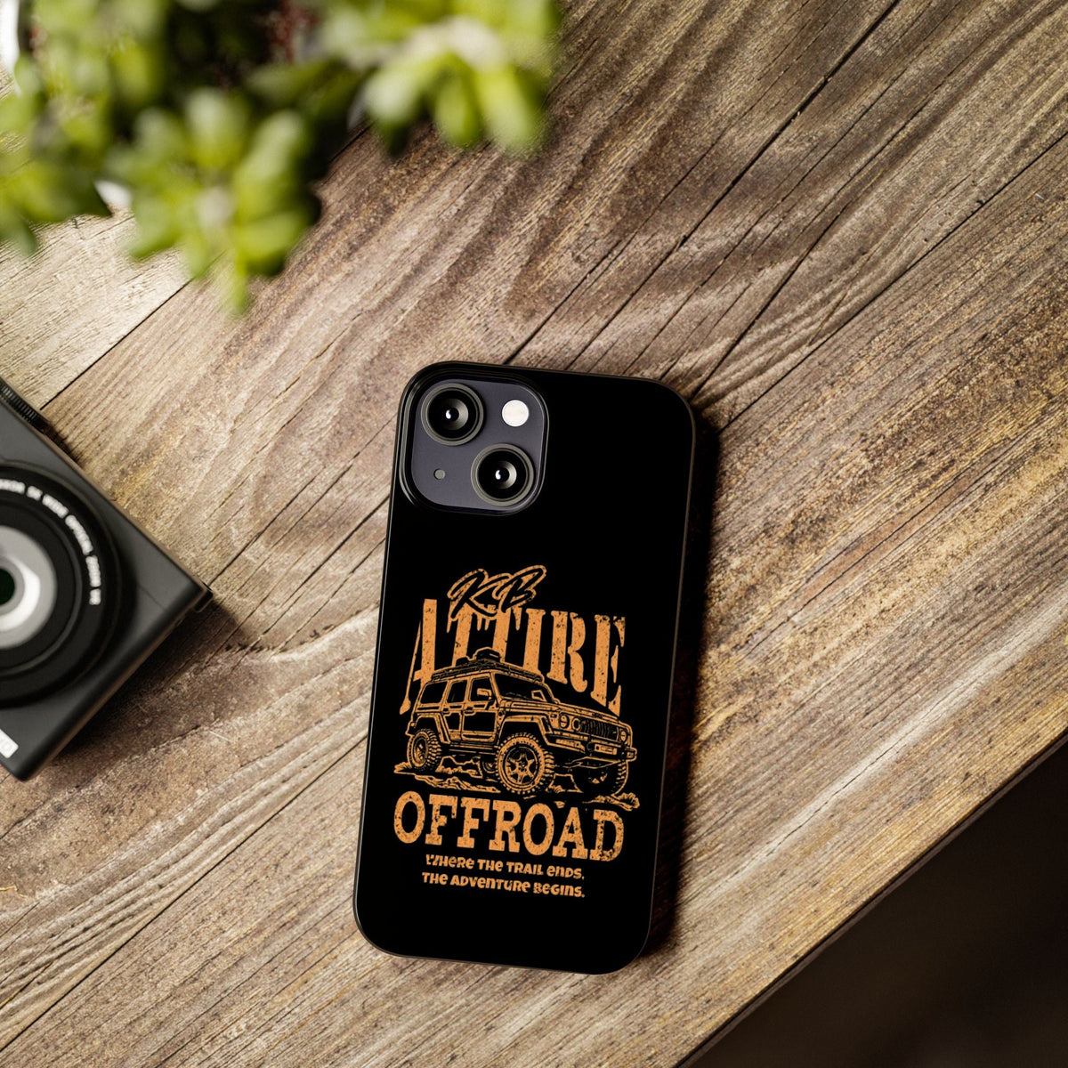 KB Attire Offroad Adventure IPhone Case (Black)