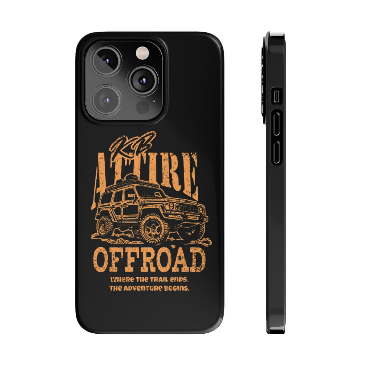 KB Attire Offroad Adventure IPhone Case (Black)