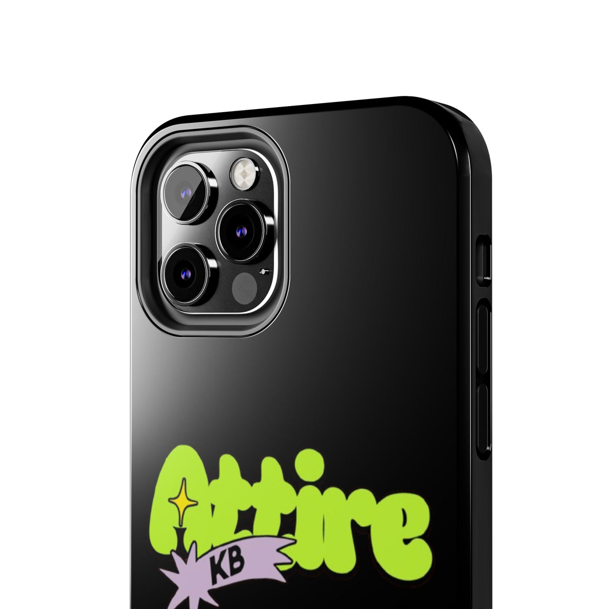 KB Attire Cartoon Phone Case (Black)