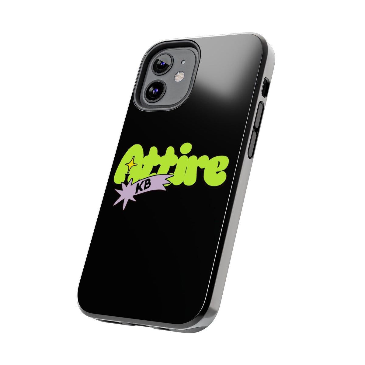 KB Attire Cartoon Phone Case (Black)