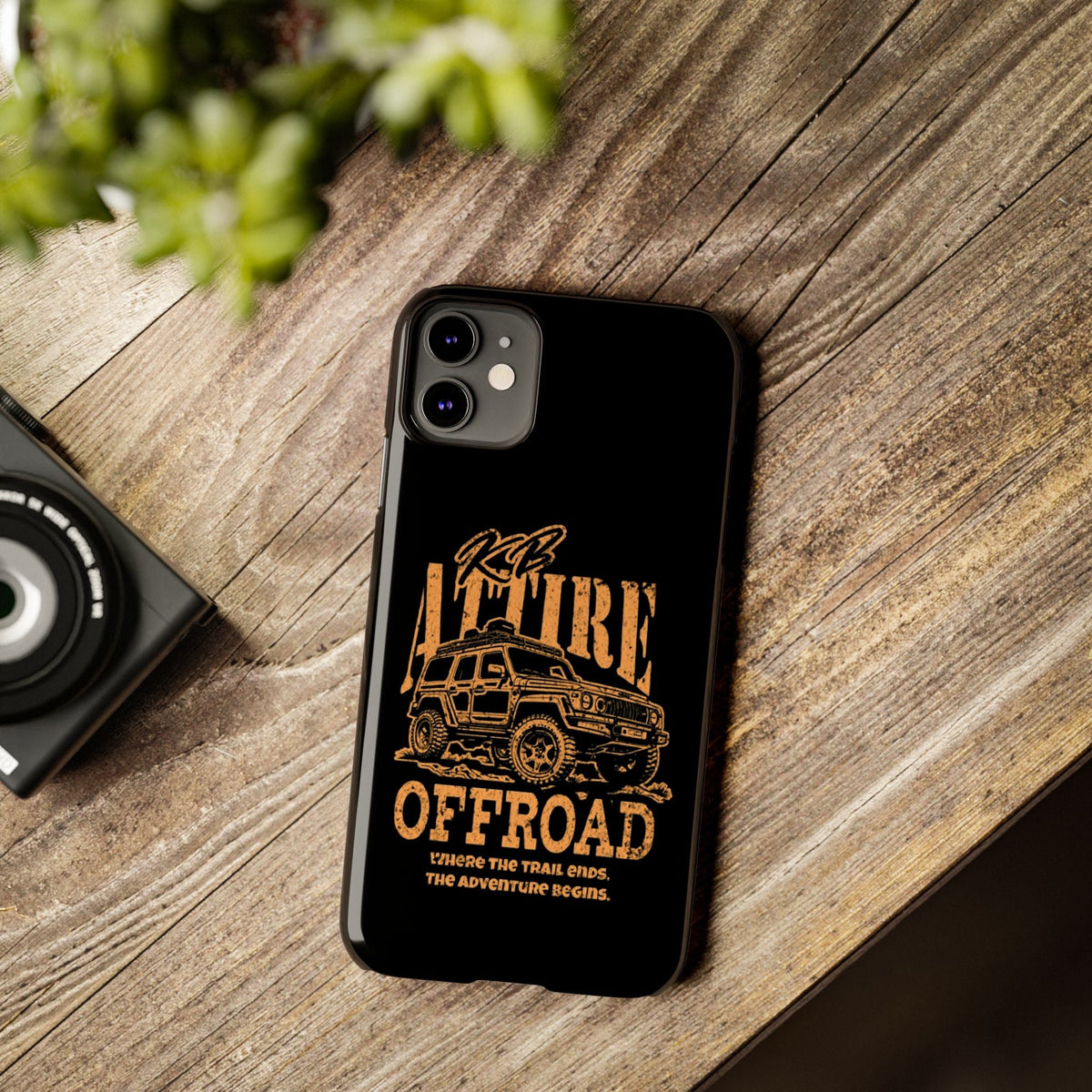 KB Attire Offroad Adventure IPhone Case (Black)